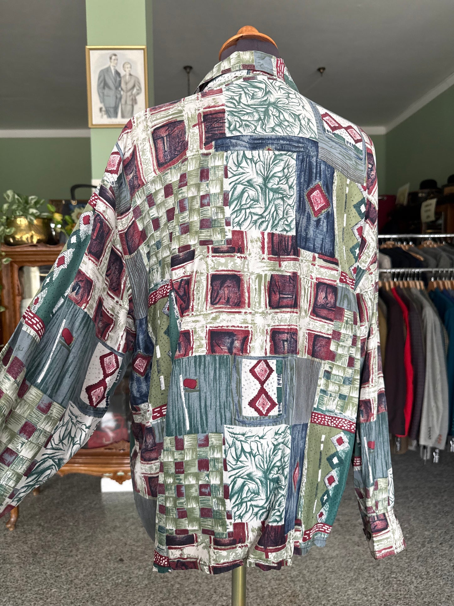 Camicia anni ‘90 seta - TG.48/50