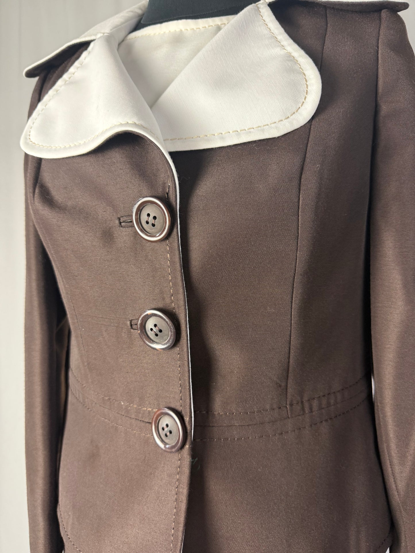 Tailleur anni ’60/‘70 con giacca e abito coordinato - TG. 38