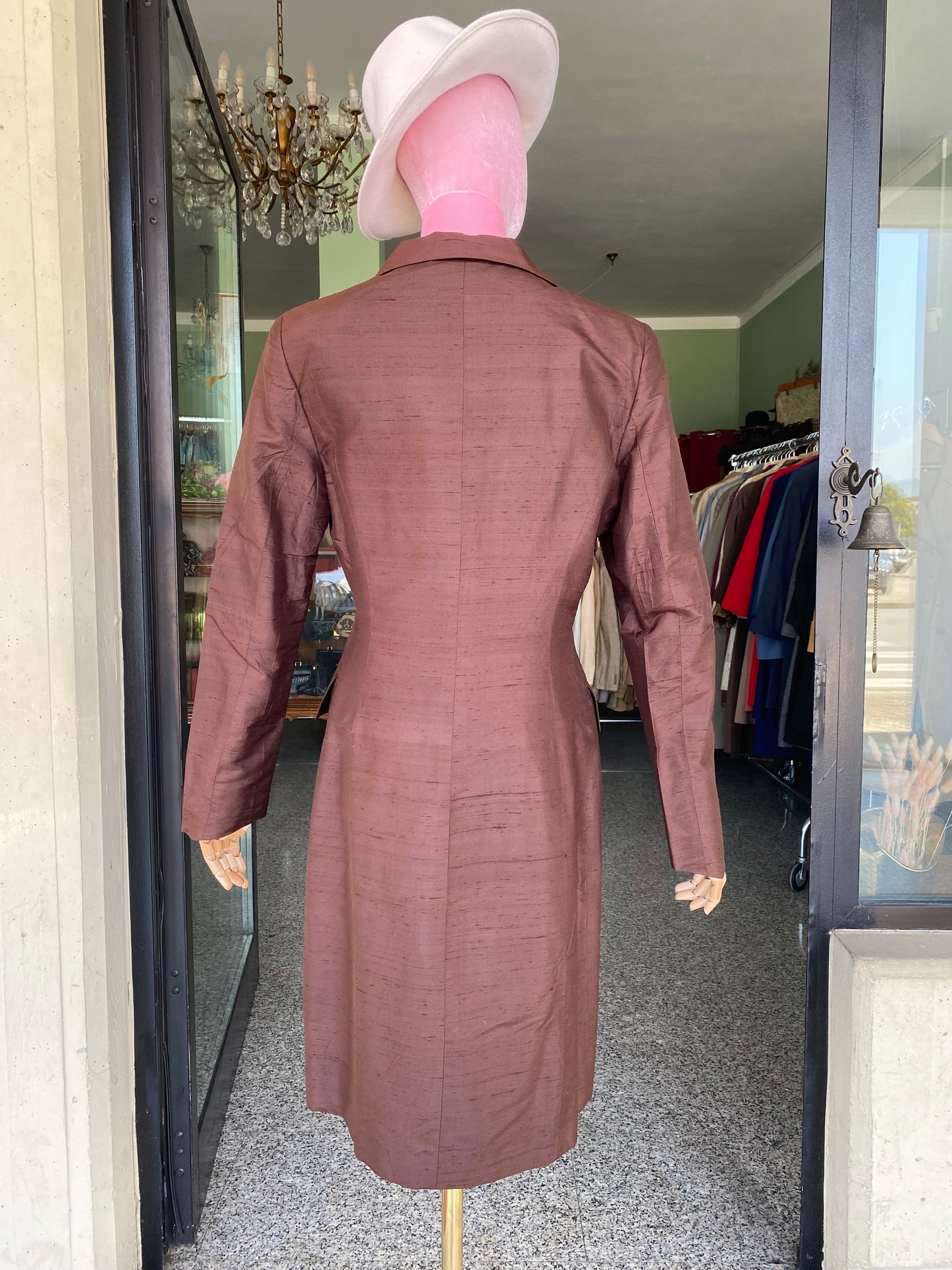 Soprabito in shantung di seta - TG. 42