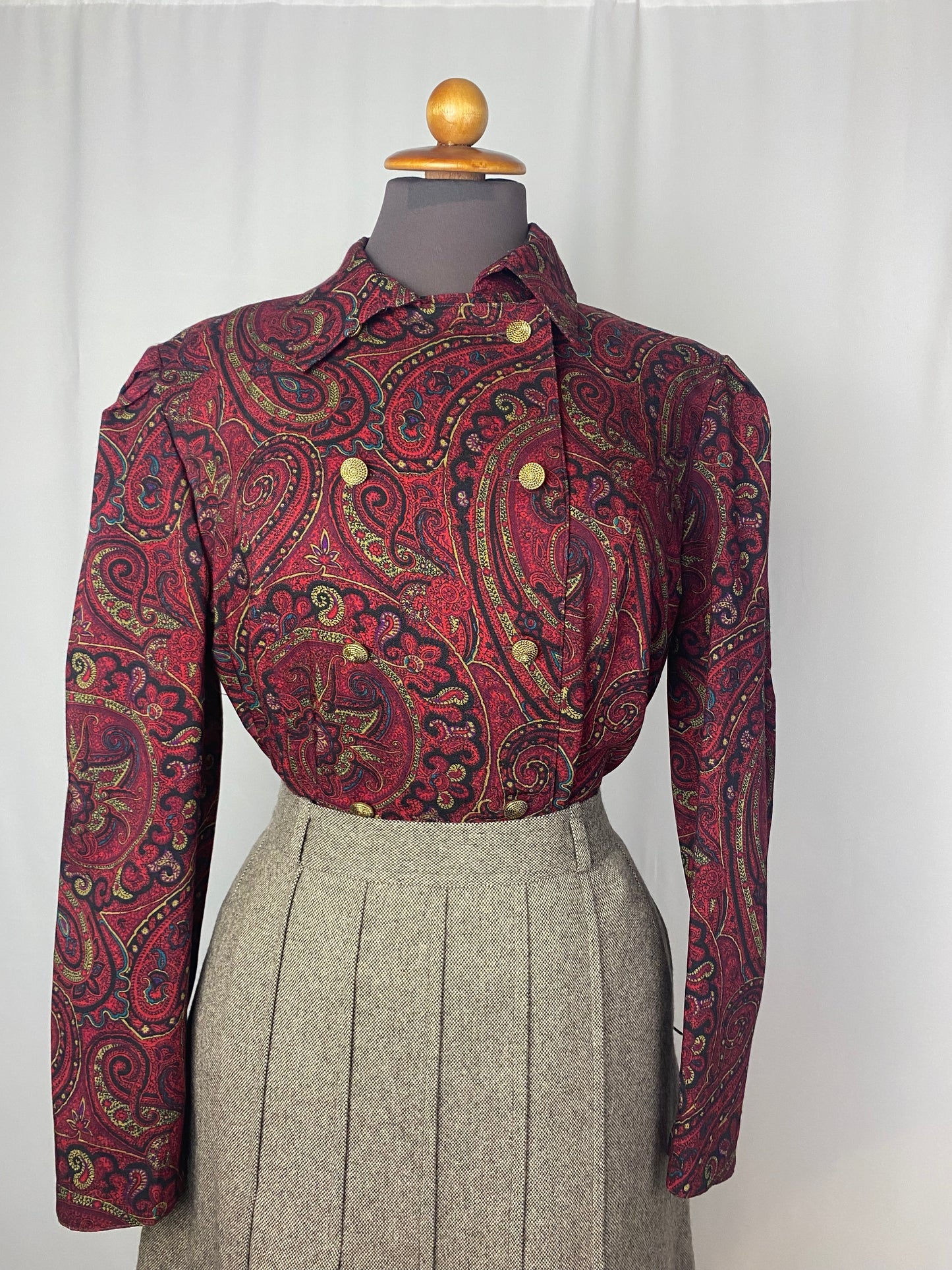 Camicia in flanella di lana - TG. 40/42