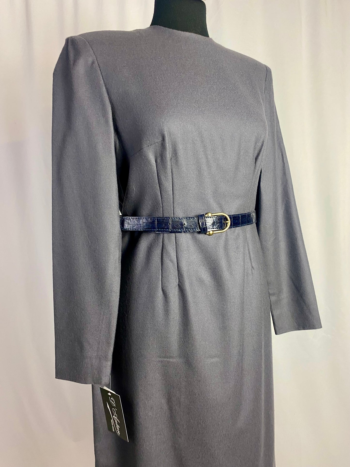 Abito sartoriale lana e cashmere - TG. 42