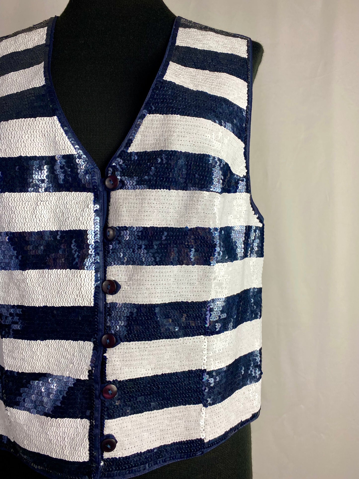 Gilet con paillettes- TG. 44