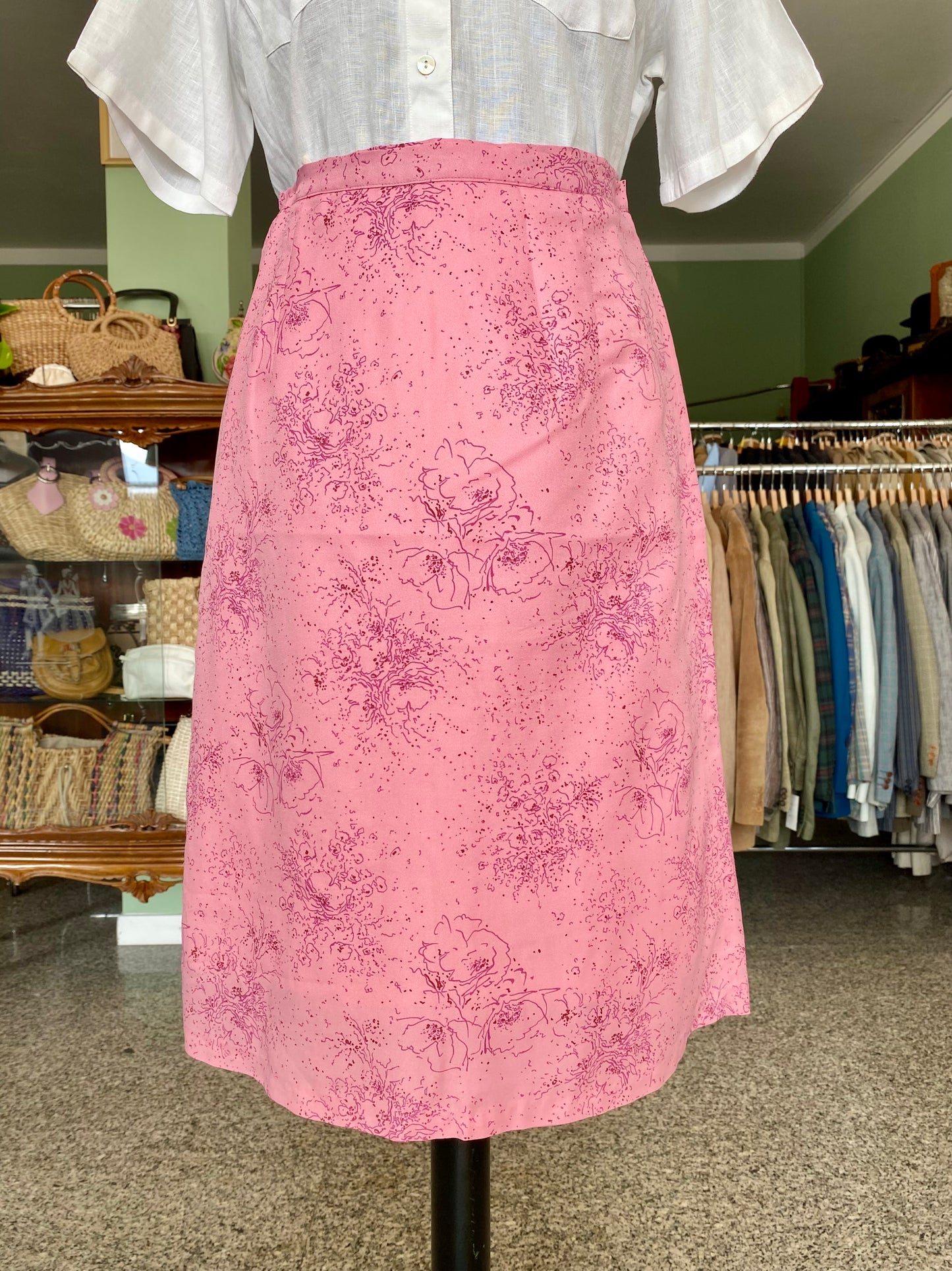 Gonna anni ‘70 rosa - TG. 40