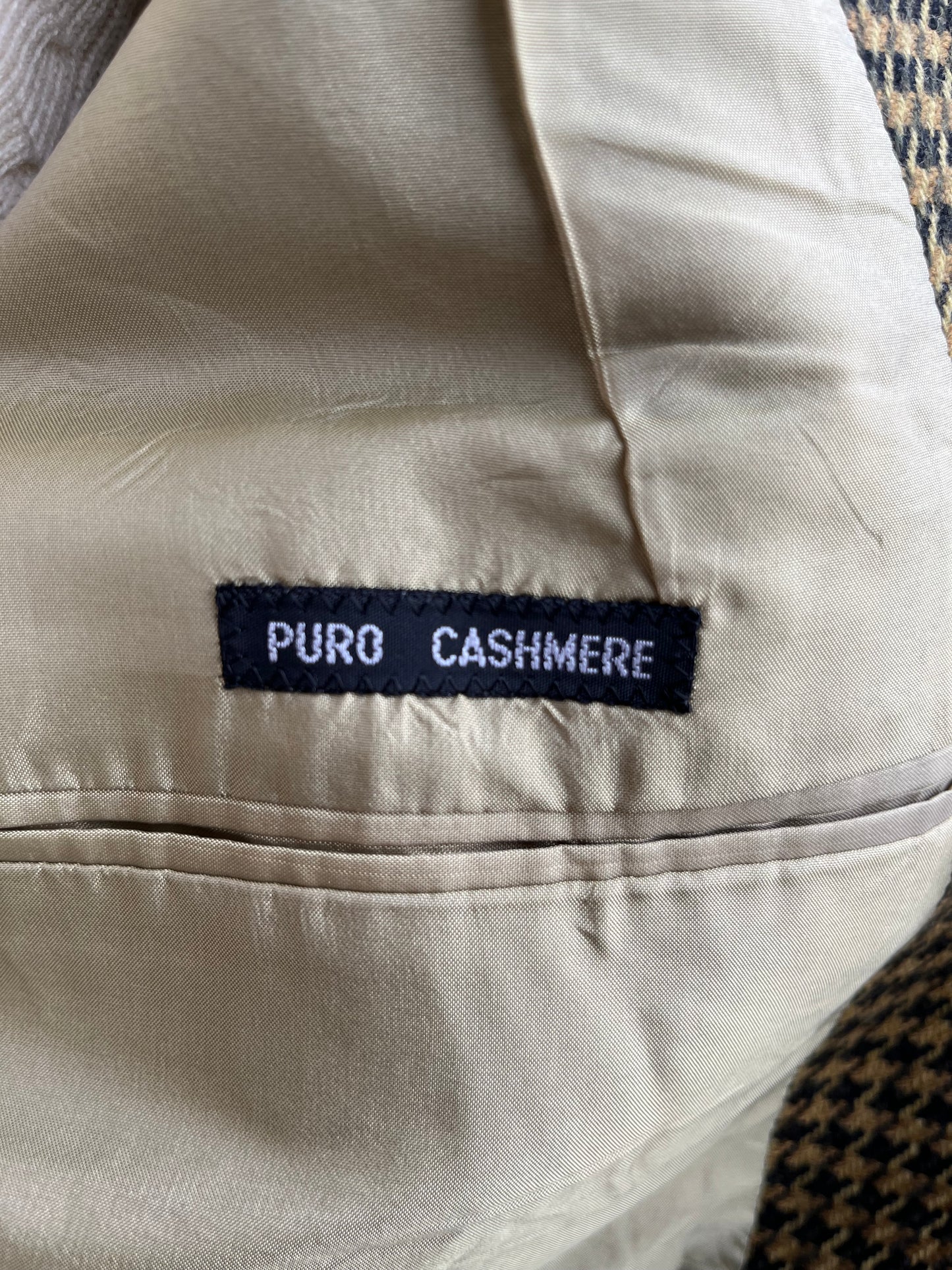 Giacca puro cashmere anni ‘80 tg. 50-52