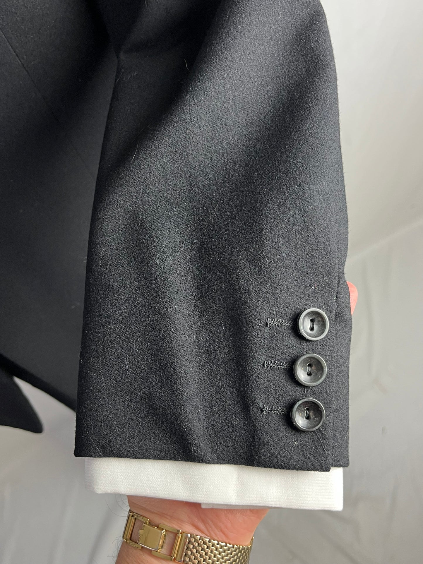 Smoking sartoriale tre pezzi anni ‘50 tg. 52-54