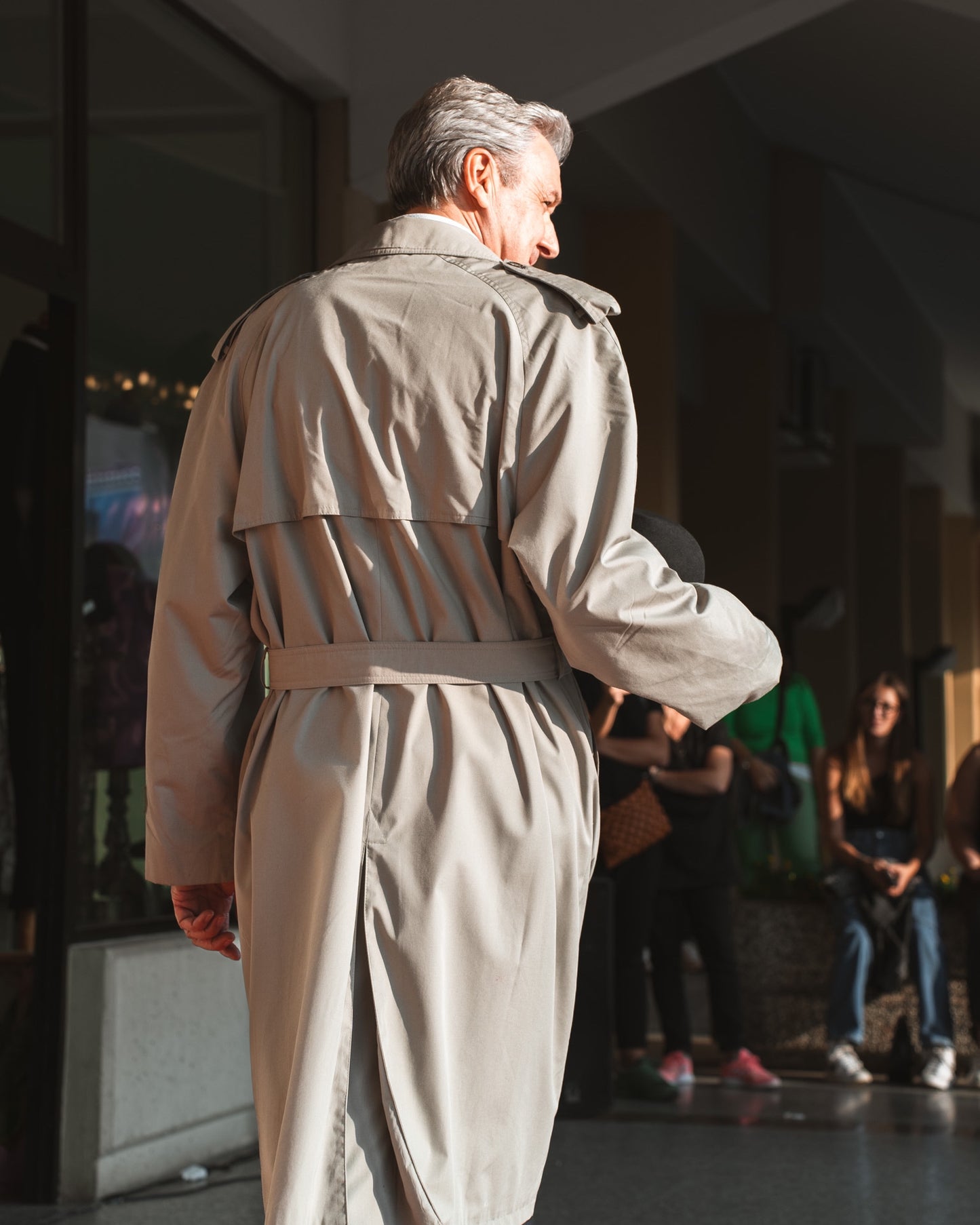 Trench anni ‘80 cachi