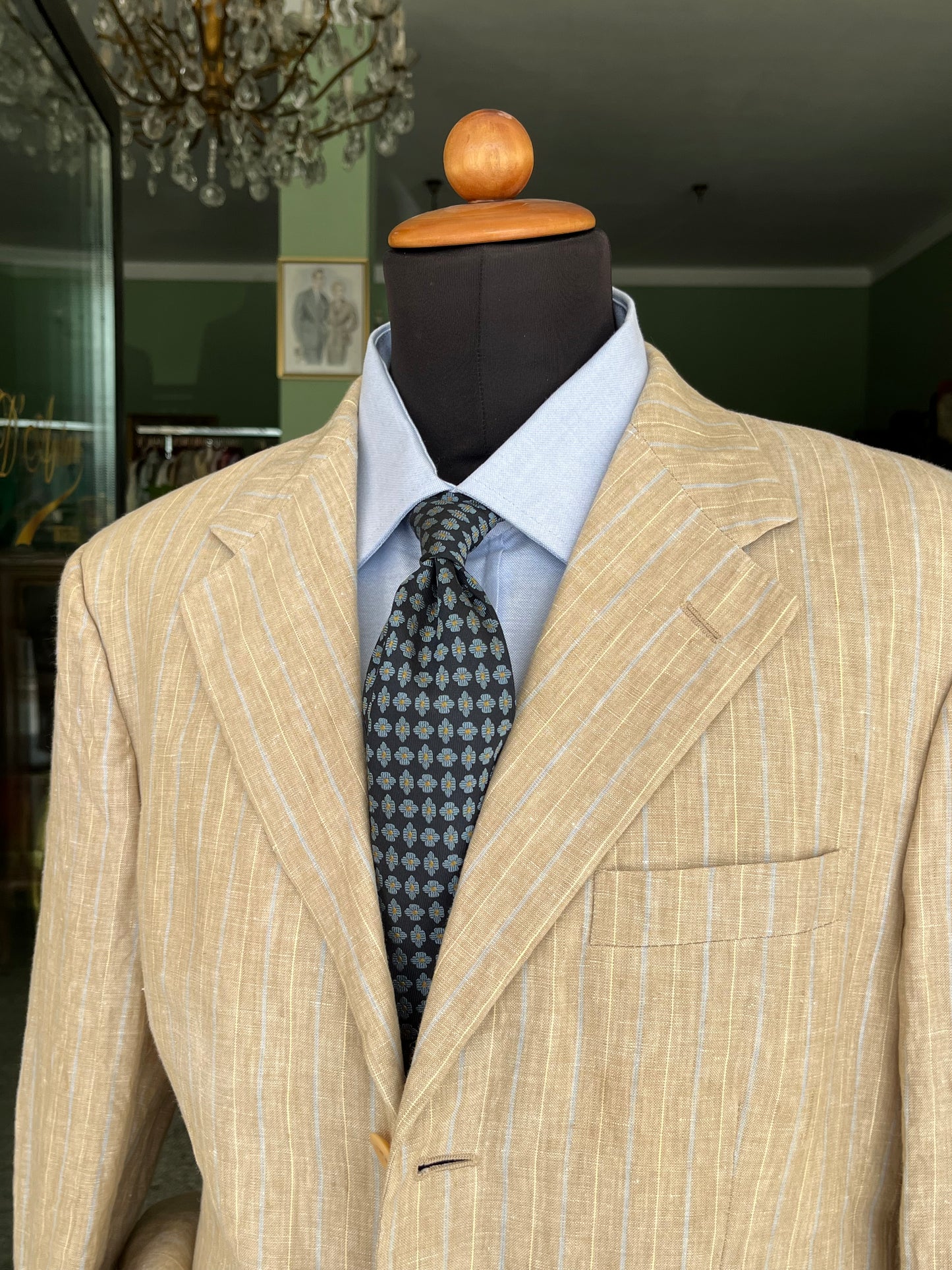 Completo in lino tg. 50-52