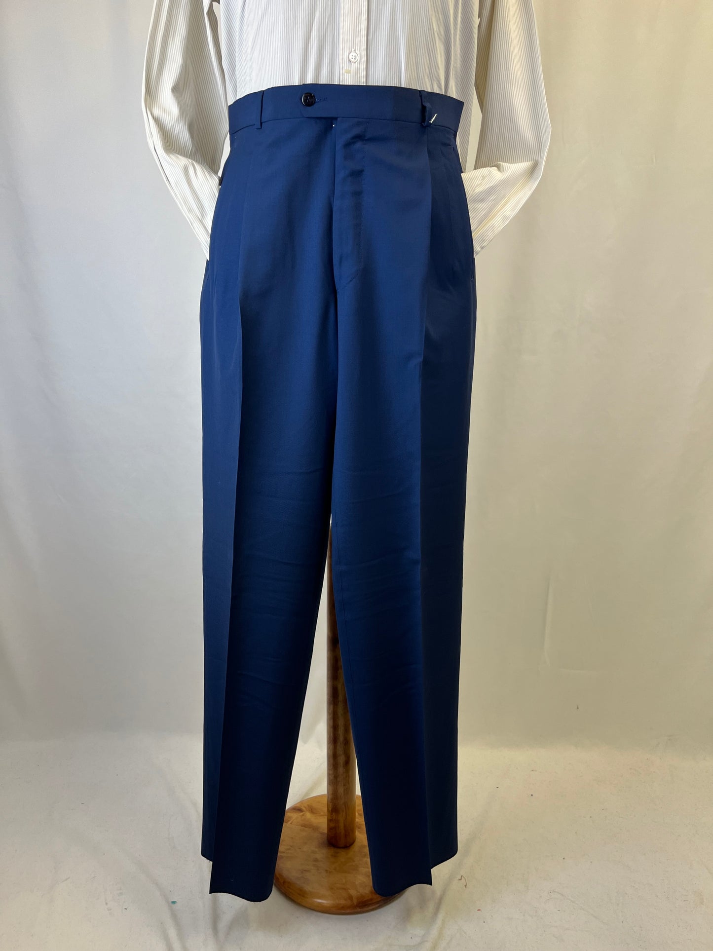 Calzoni lana blu tg. 48