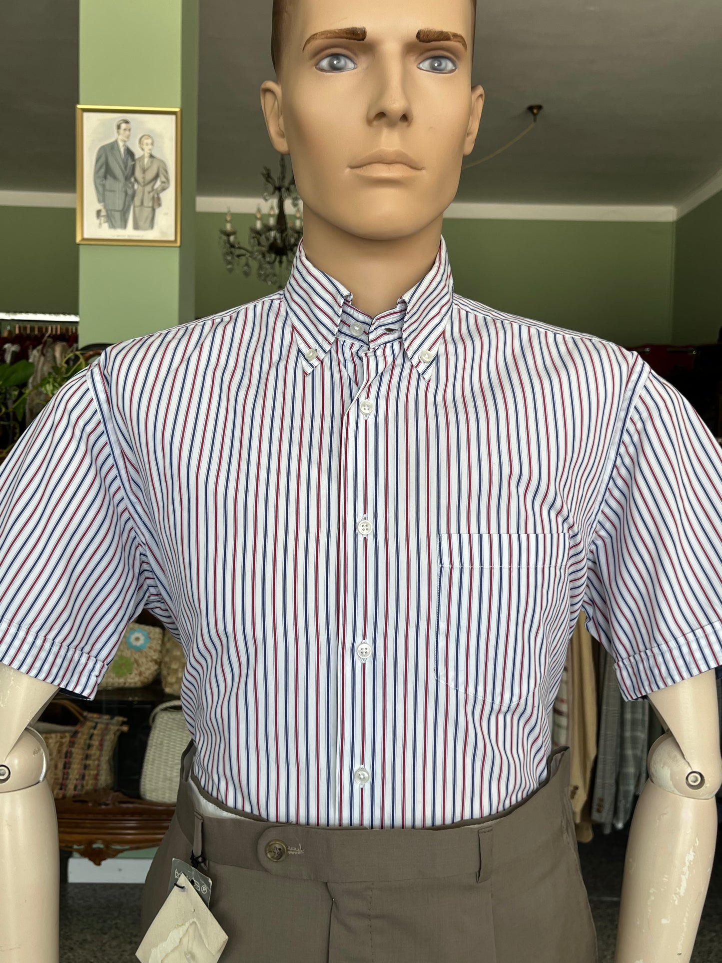 Camicia a maniche corte tg. M-L