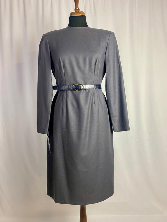 Abito sartoriale lana e cashmere - TG. 42