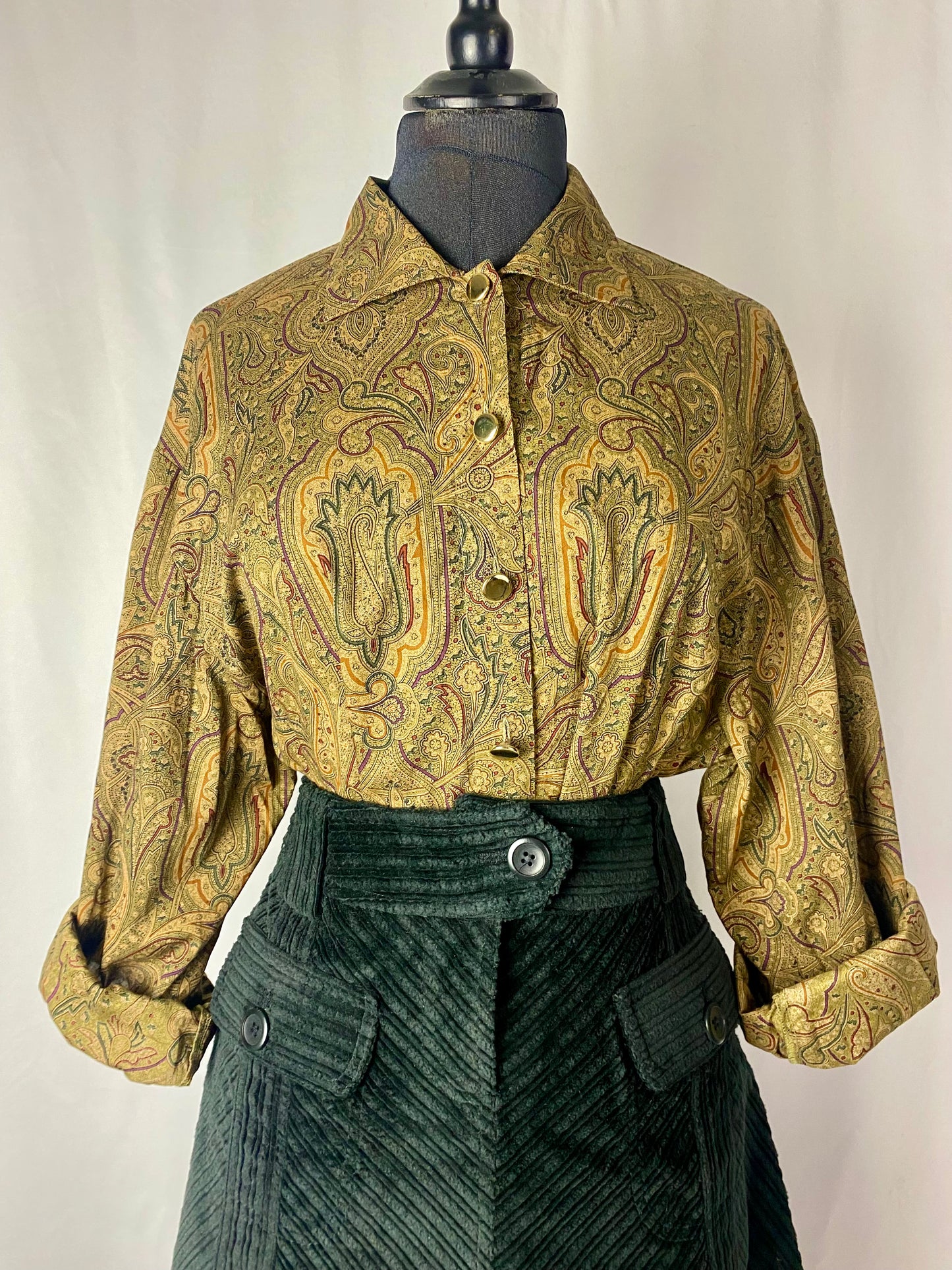 Camicia fantasia paisley - TG. 46/48/50