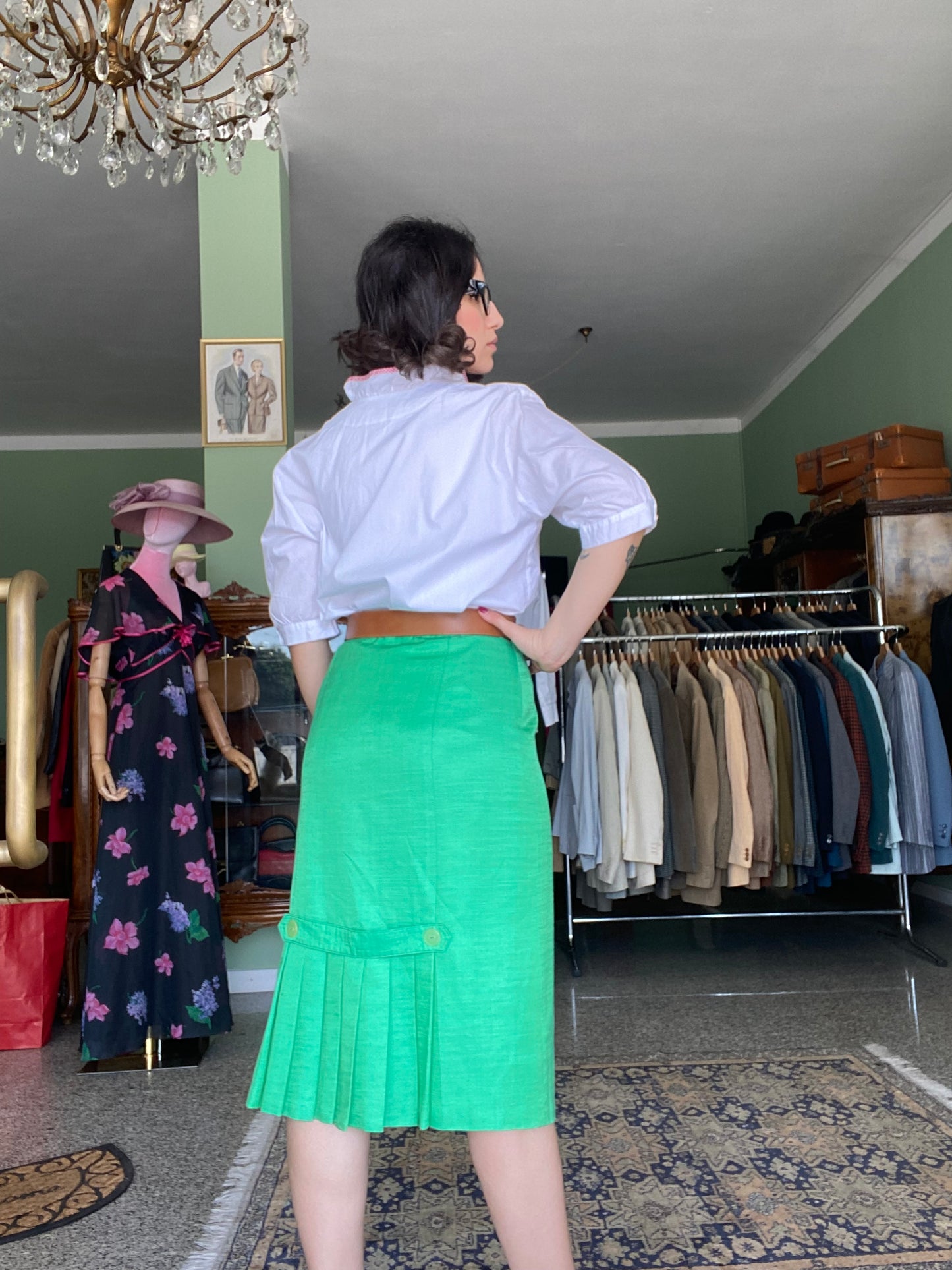 Gonna verde lime - TG. 42/44