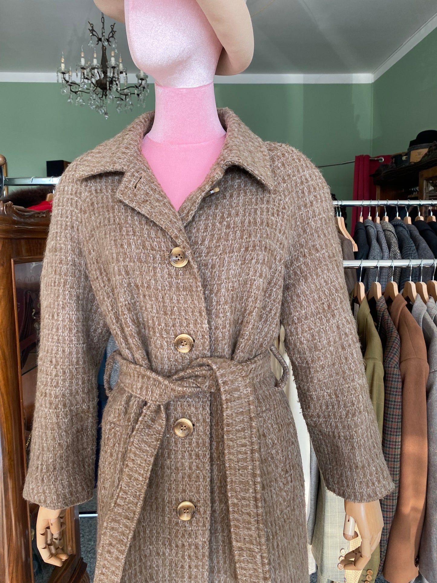 Cappotto anni ‘80 nocciola - TG. 40/42