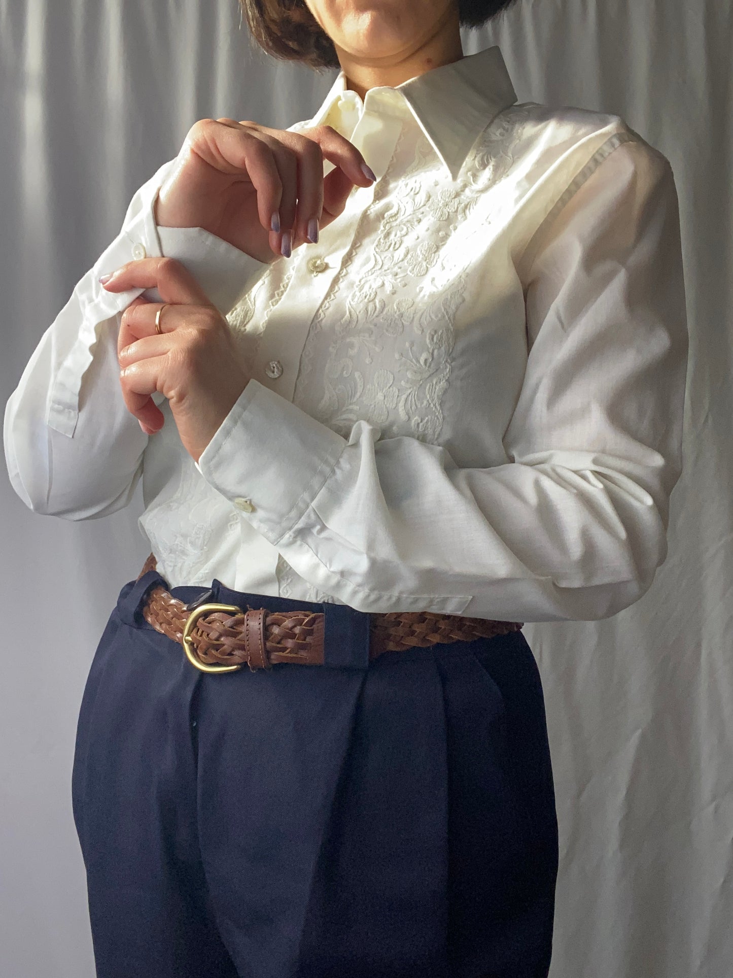 Camicia anni ‘70 in cotone - TG. 38/40