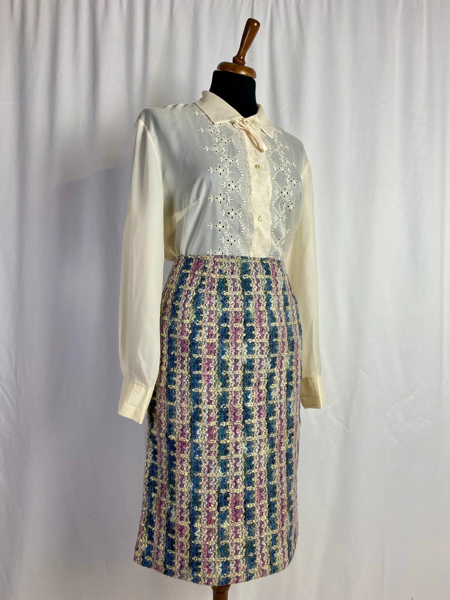 Gonna in bouclé di lana - TG. 40