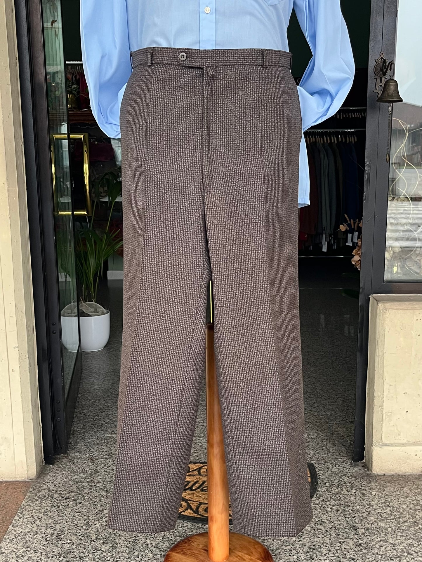 Completo anni '70 tweed tg. 56 drop 4