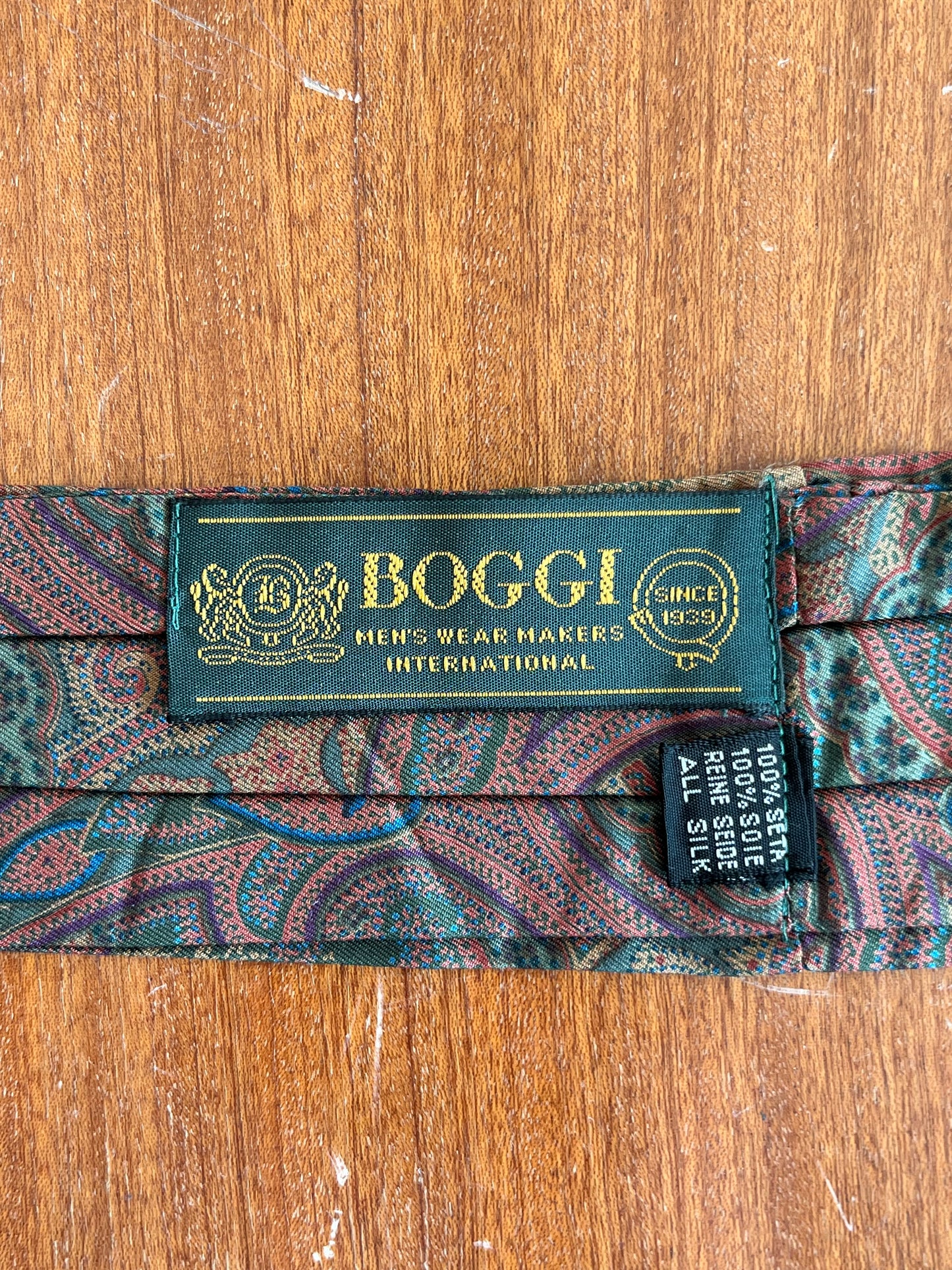 Ascot Boggi seta fantasia paisley