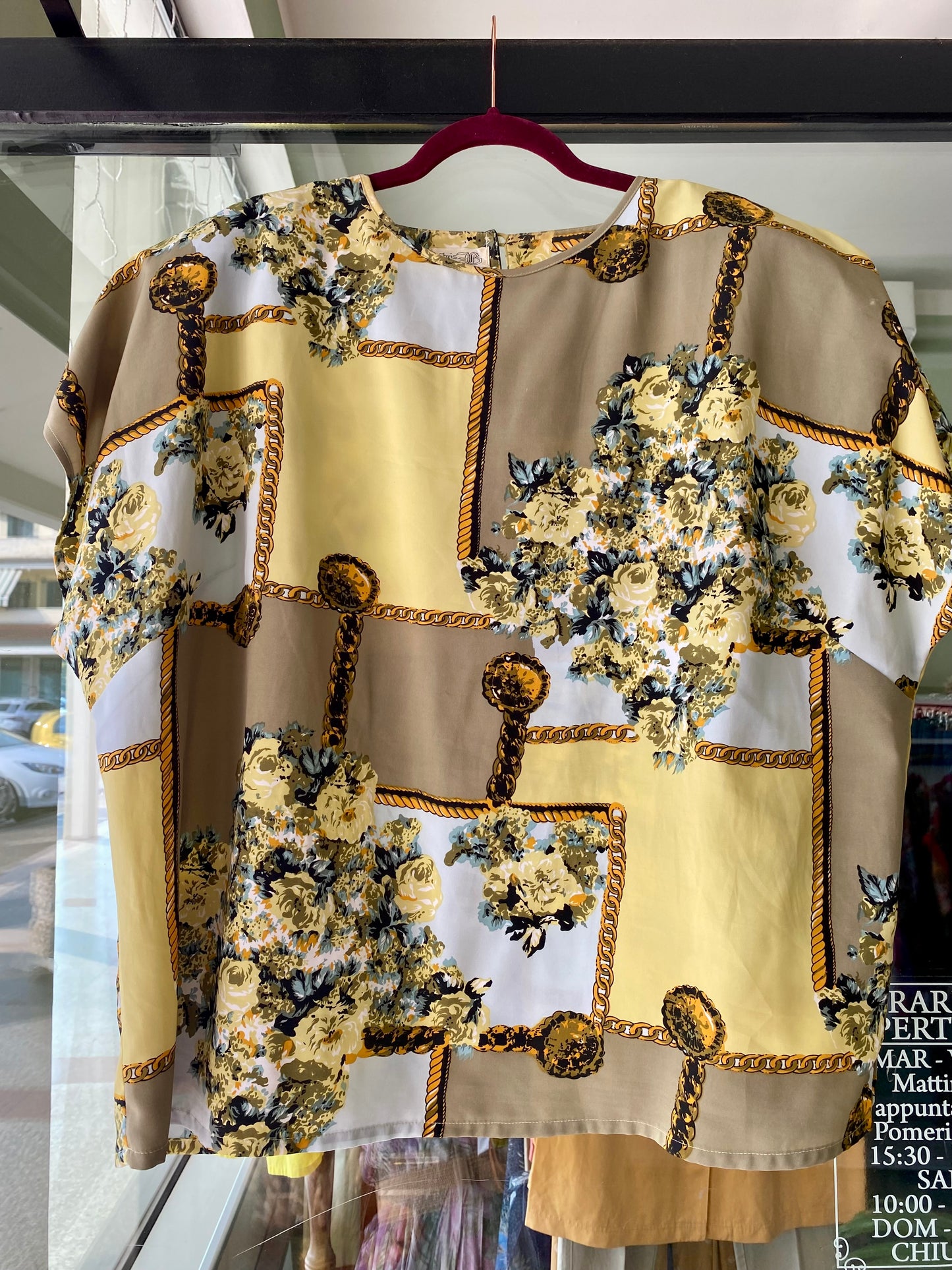 Camicia anni ‘80 barocca - TG. 48/50 circa