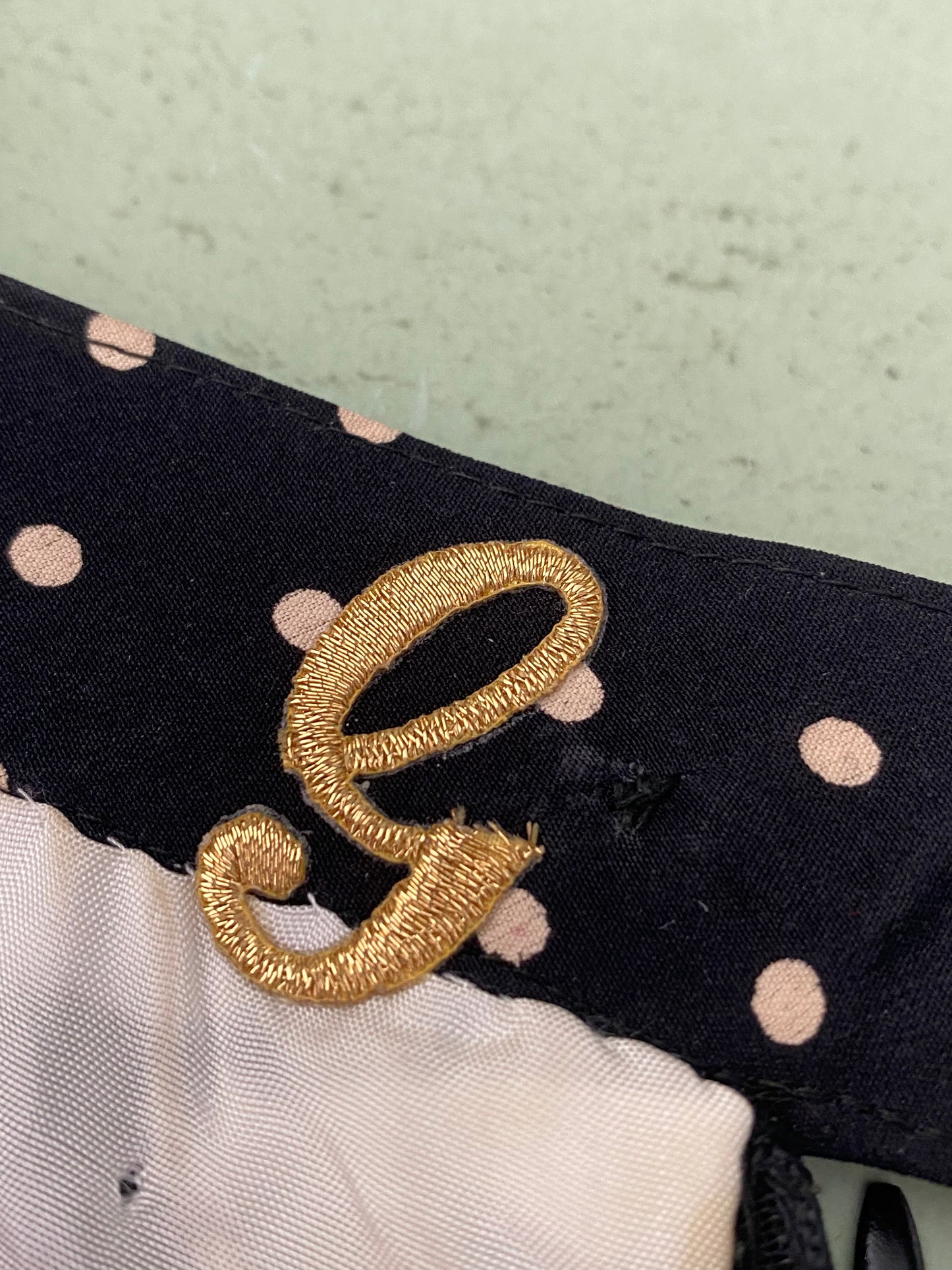 Gonna in seta a pois - TG. 40