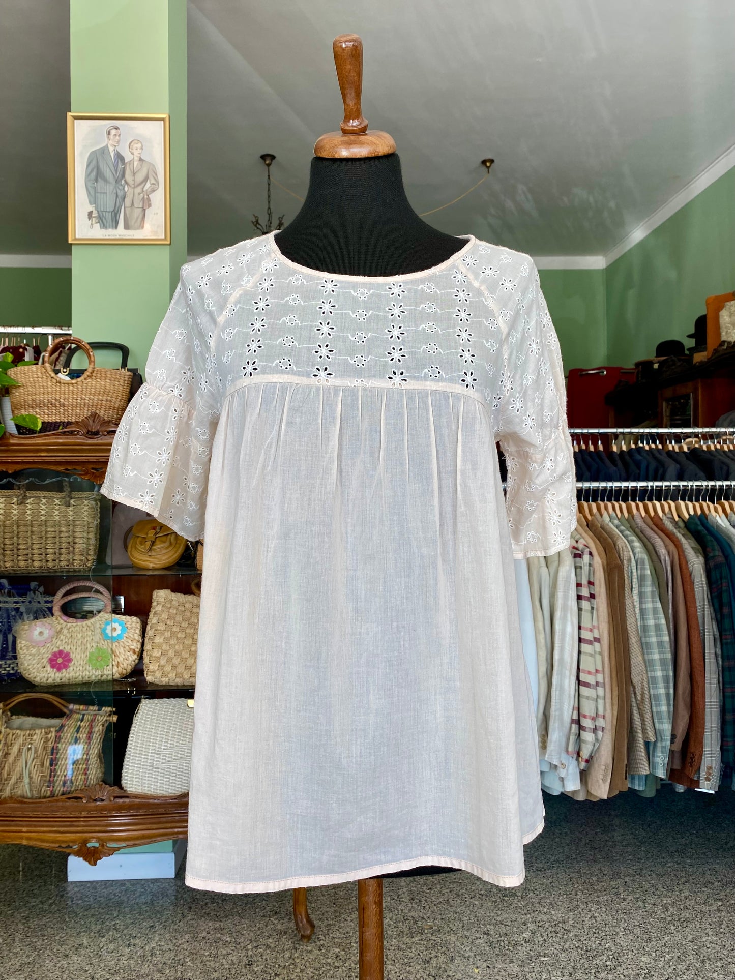 Blusa estiva in cotone leggero - TG. 42