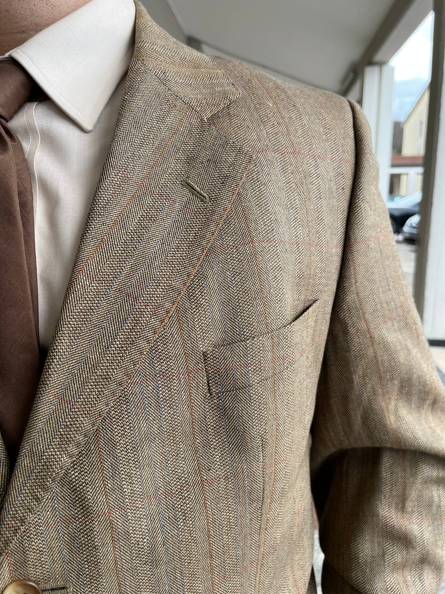Giacca anni '80 in fresco di lana tg. 54-56