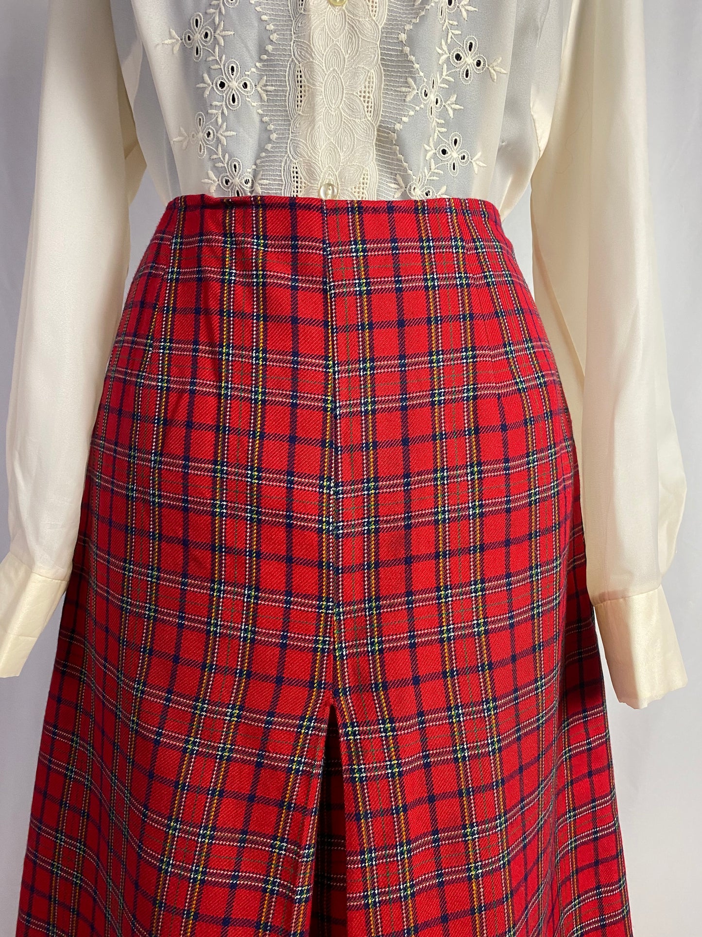 Gonna anni ‘70 tartan check - TG. 42