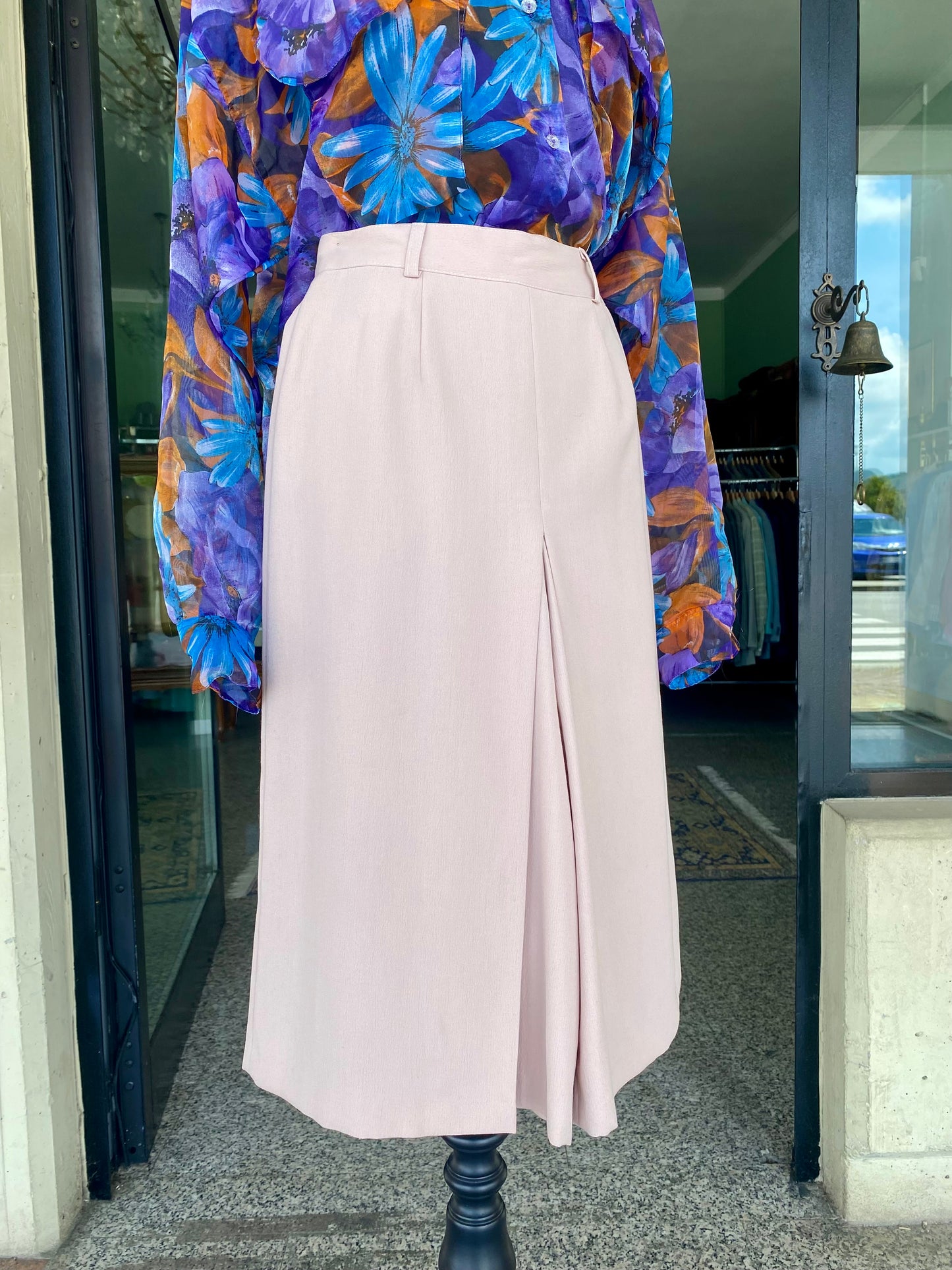 Gonna pantalone rosa pastello - TG. 38