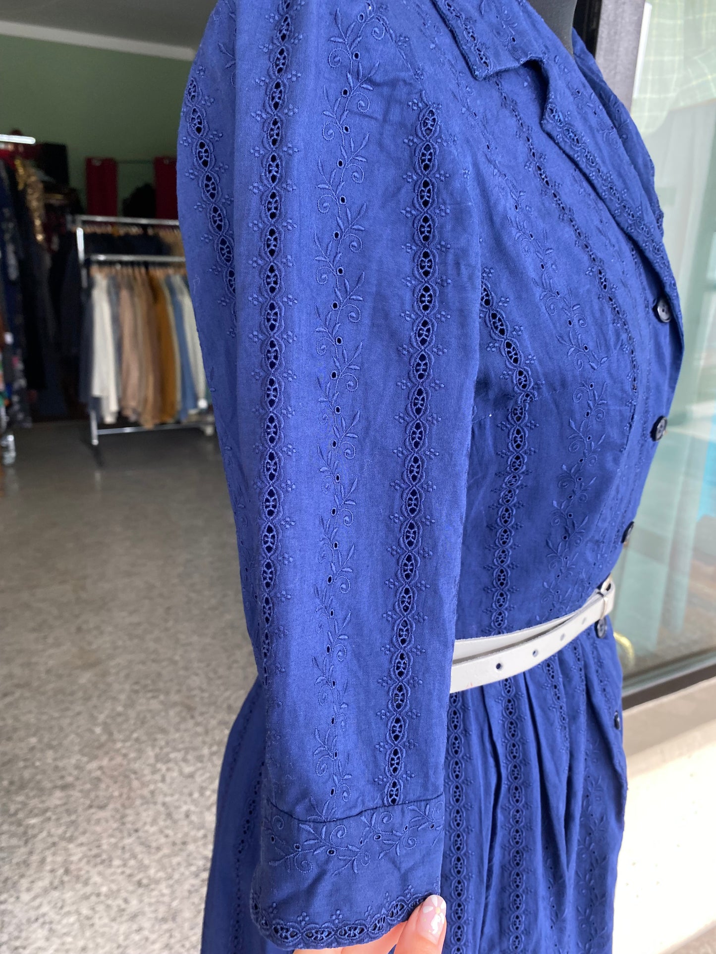 Abito anni ‘50 blu - Prenotato