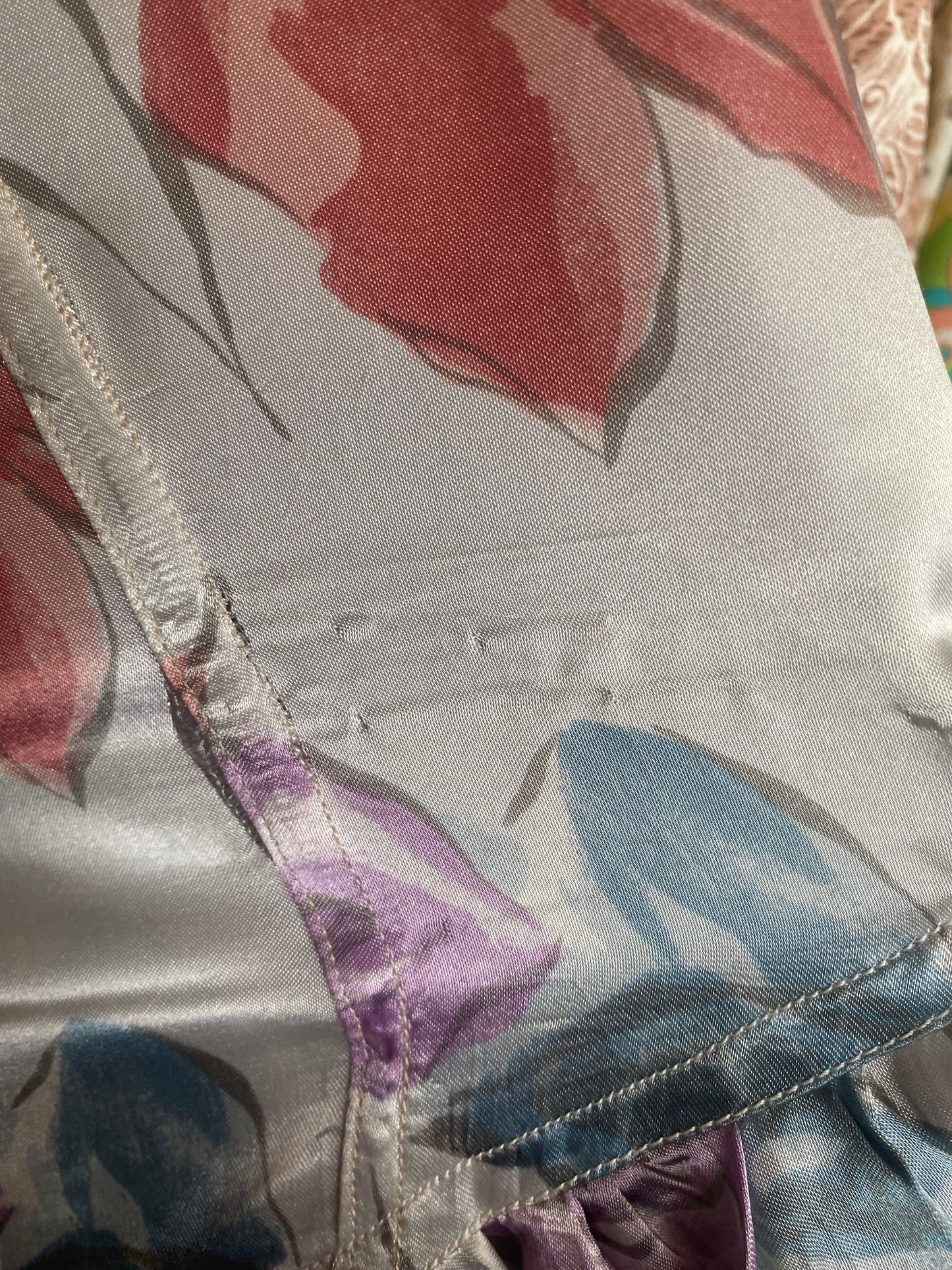 Abito romantico in raso di seta - TG. 42/44