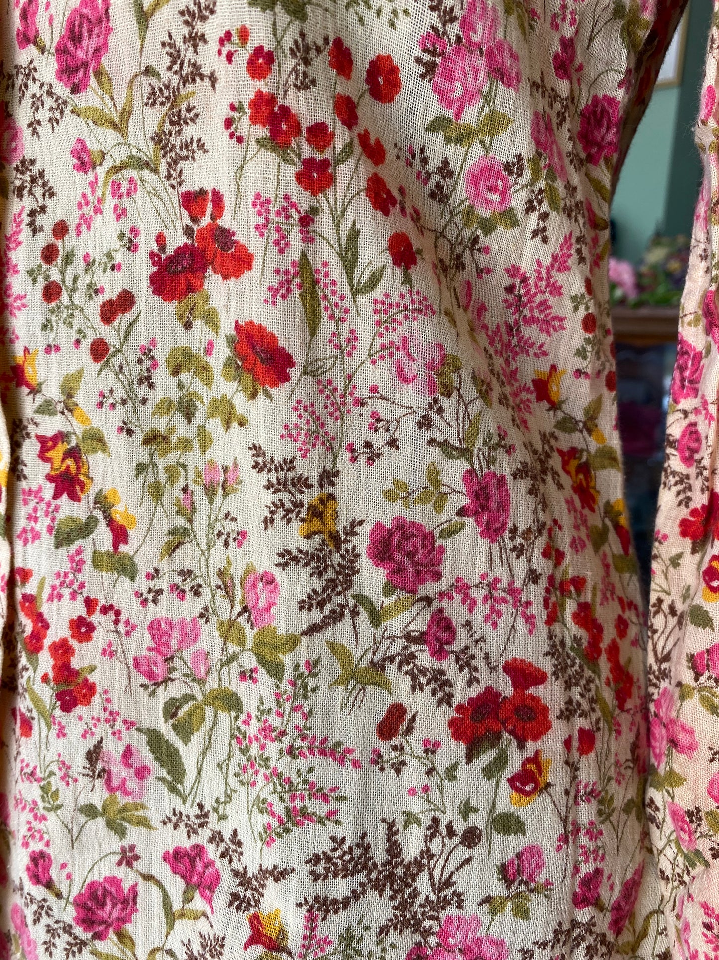 Camicia anni ‘70 stampa floreale - TG. 38/40