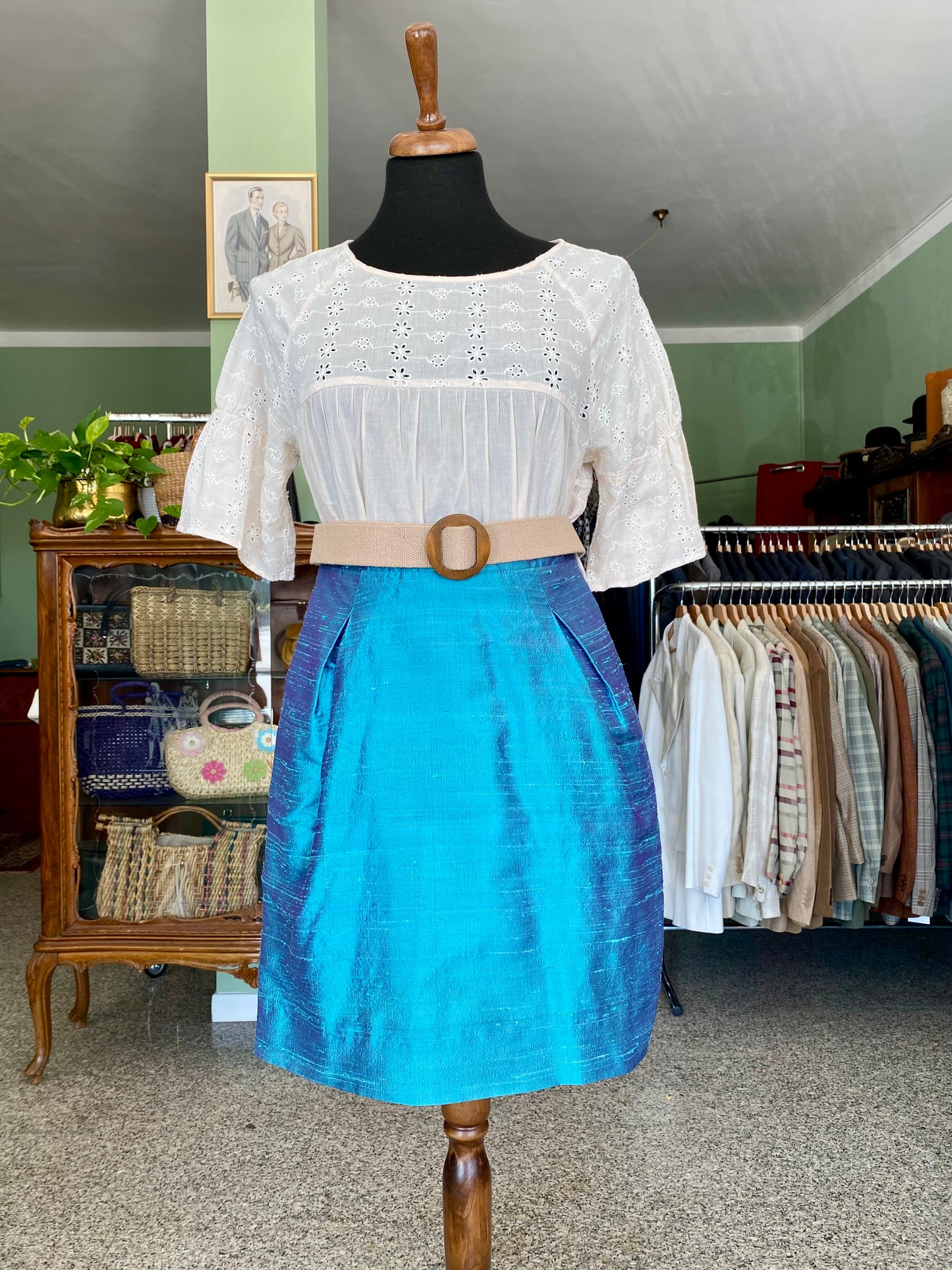 Blusa estiva in cotone leggero - TG. 42