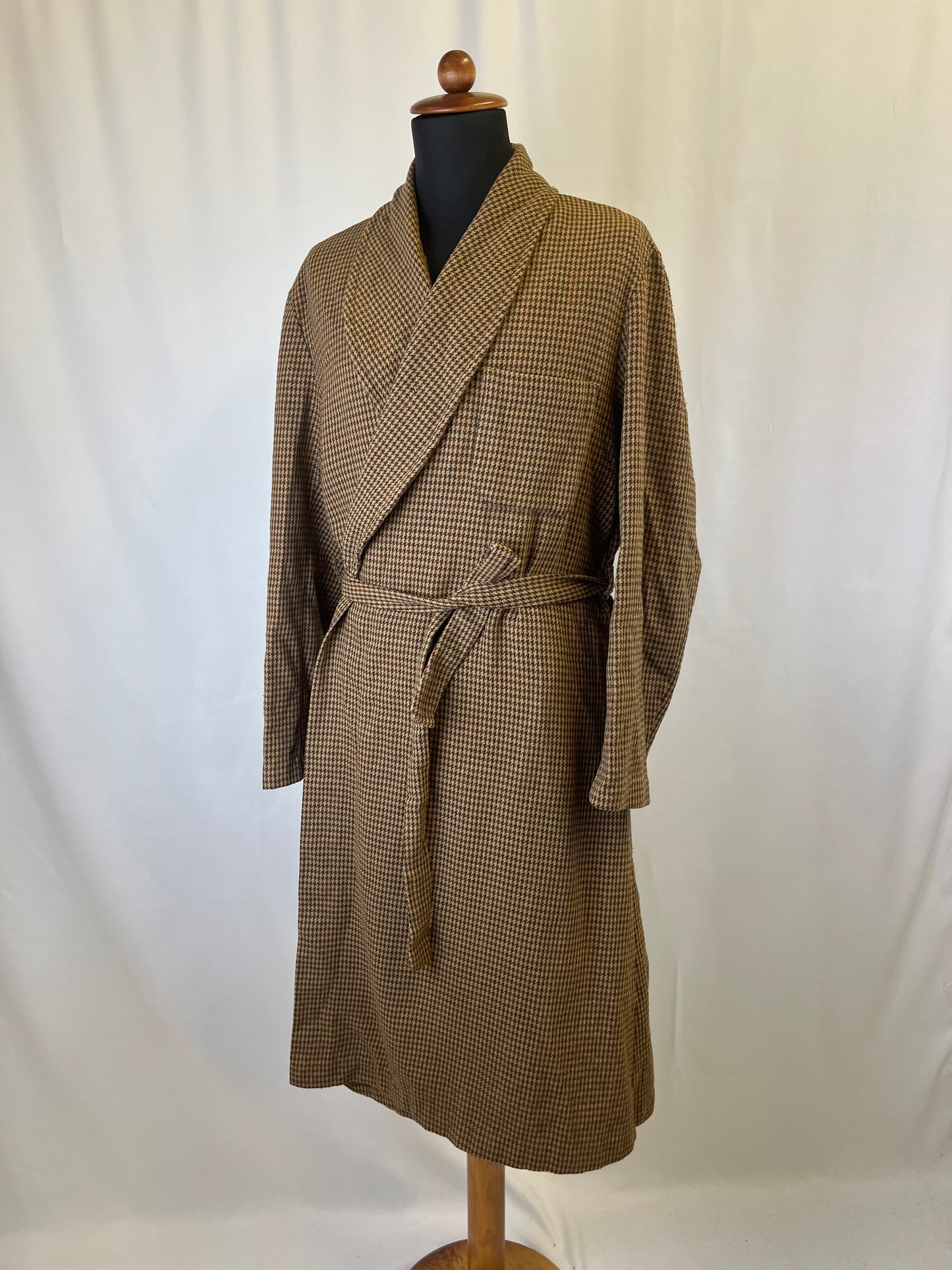 Vestaglia da camera pied-de-poule L-XL