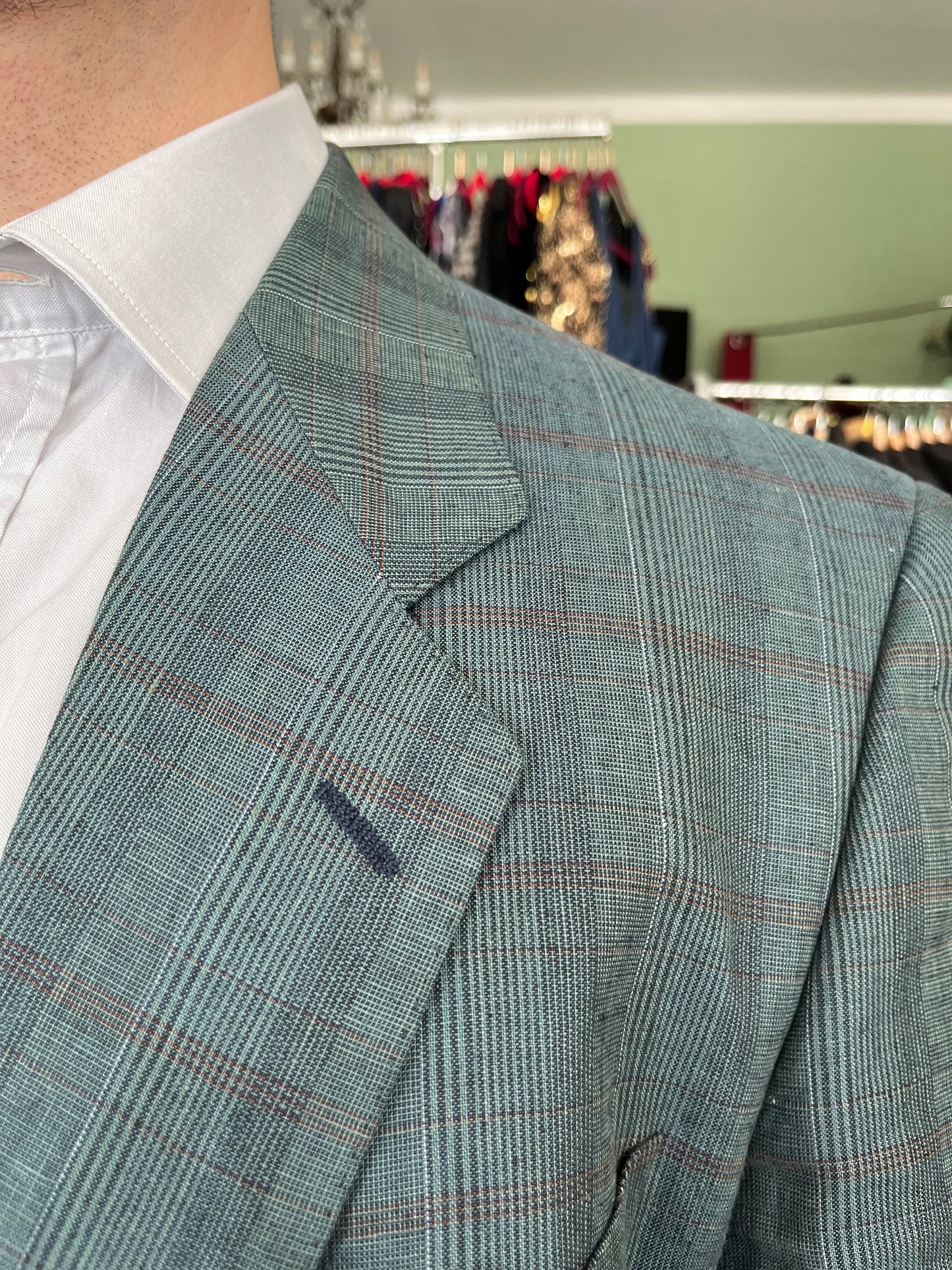 Giacca Ungaro anni ‘80 in lino tg. 54-56