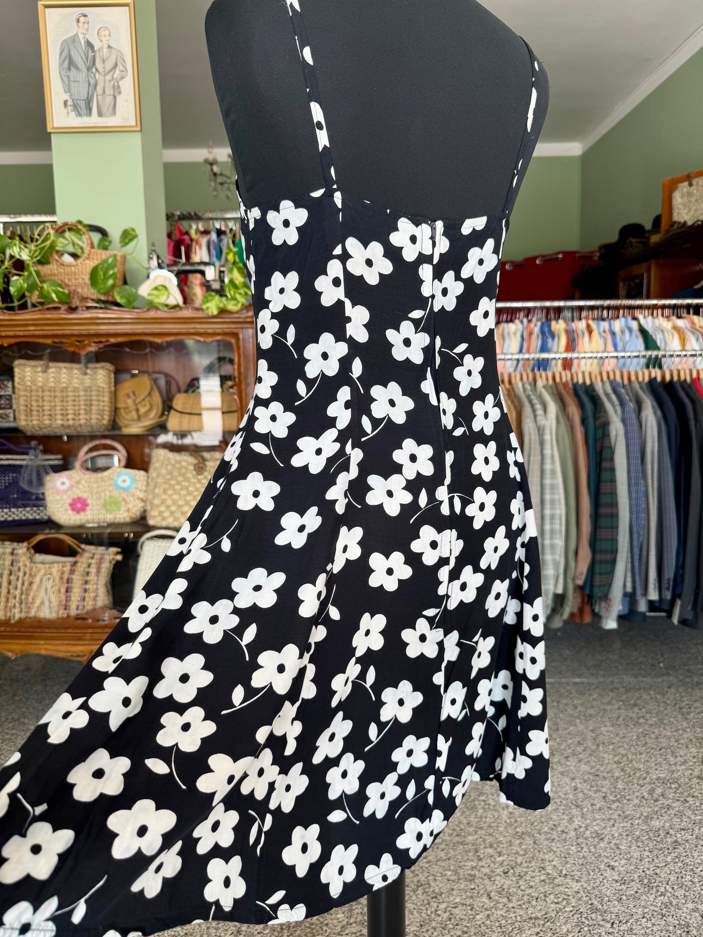 Mini dress con margherite - TG. 38