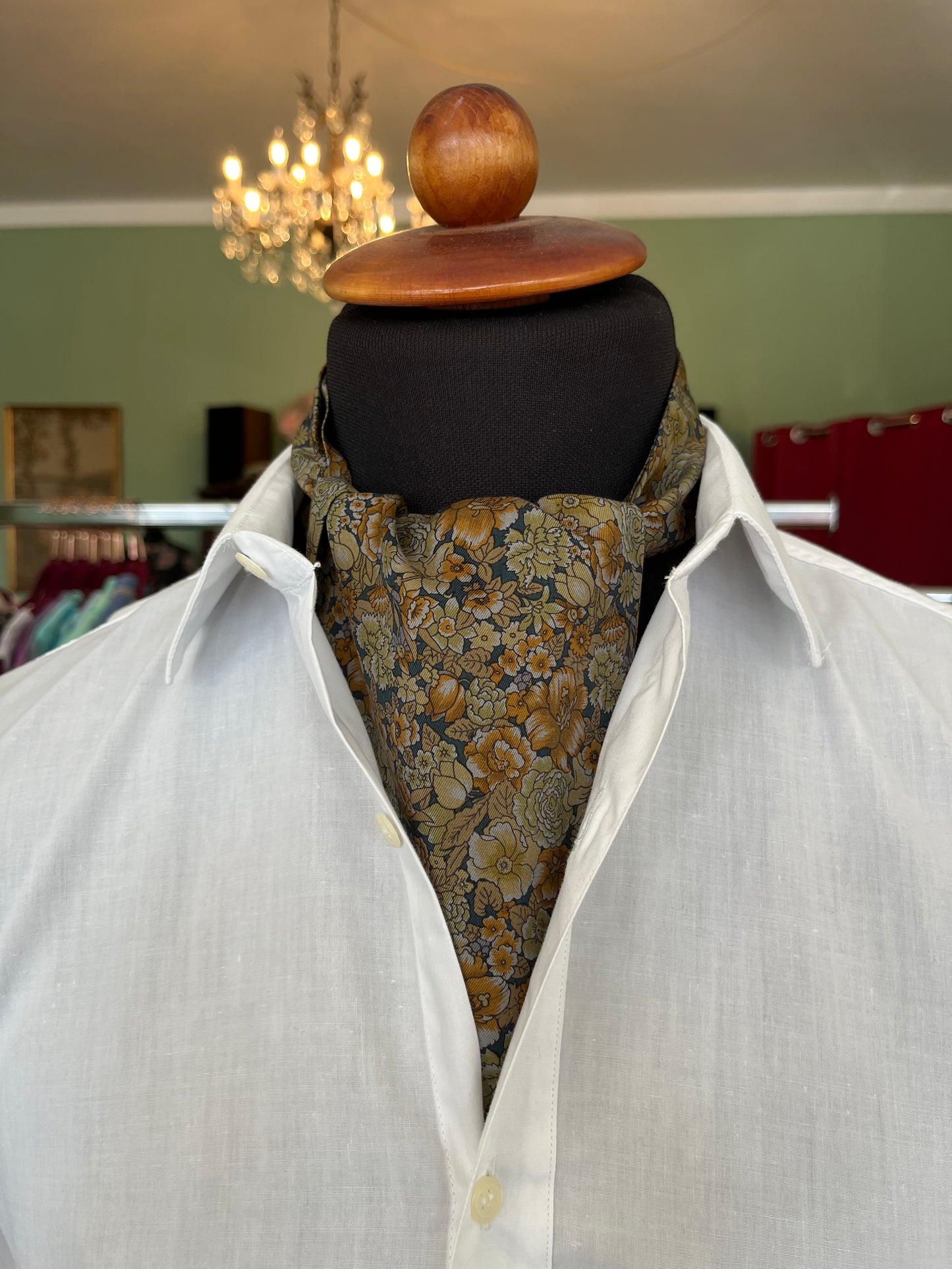 Ascot seta fiori