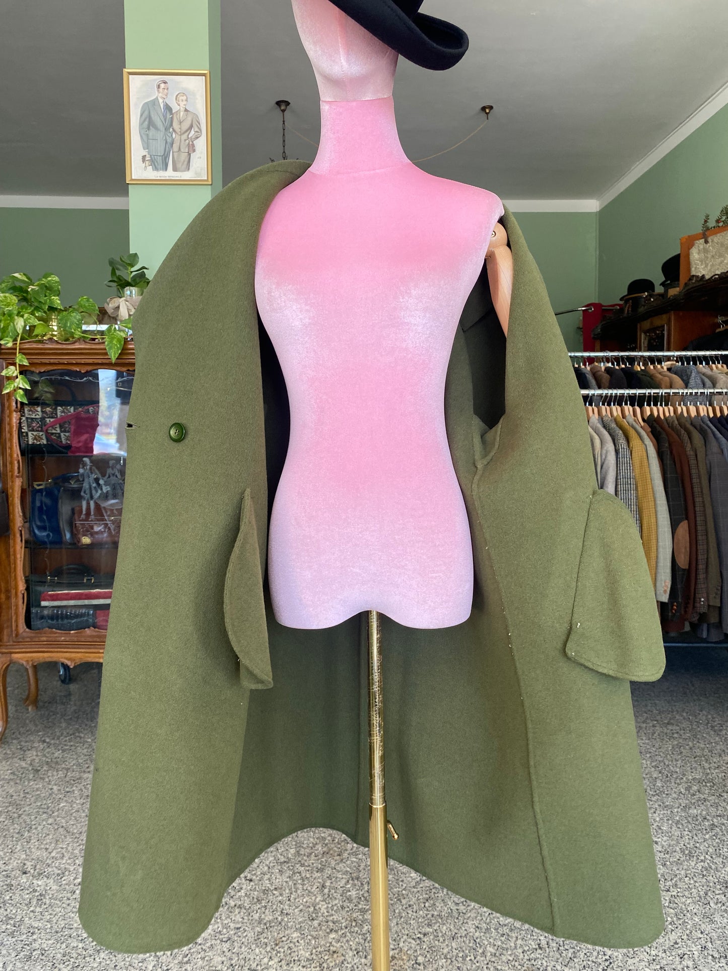 Cappotto verde oliva - TG. U