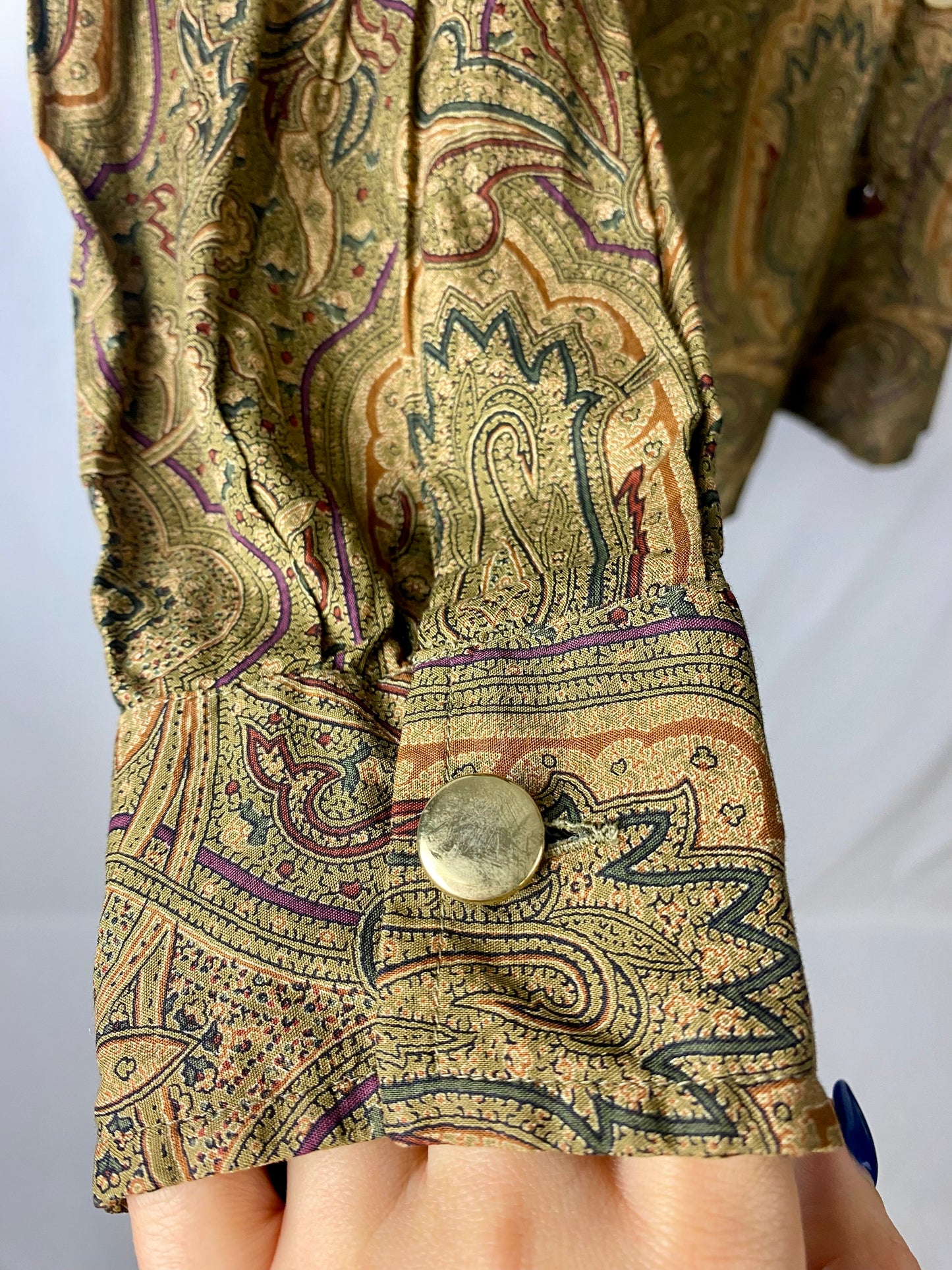 Camicia fantasia paisley - TG. 46/48/50