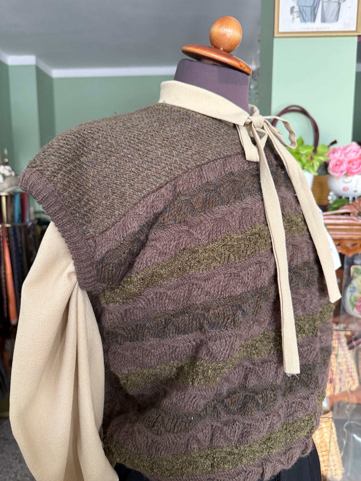Gilet NOS in lana e alpaca - TG. 42/44