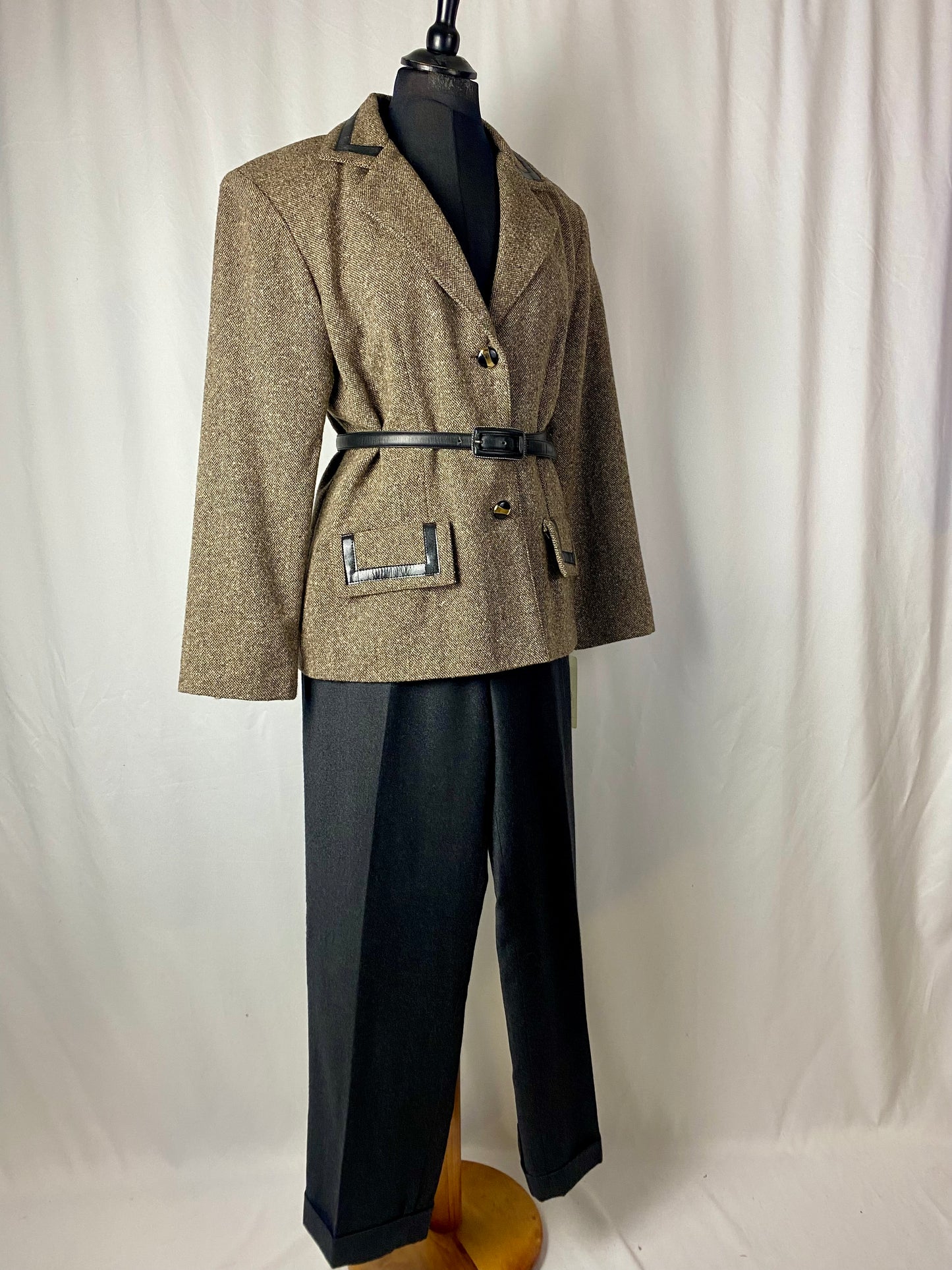 Pantaloni sartoriali in lana - TG. 48