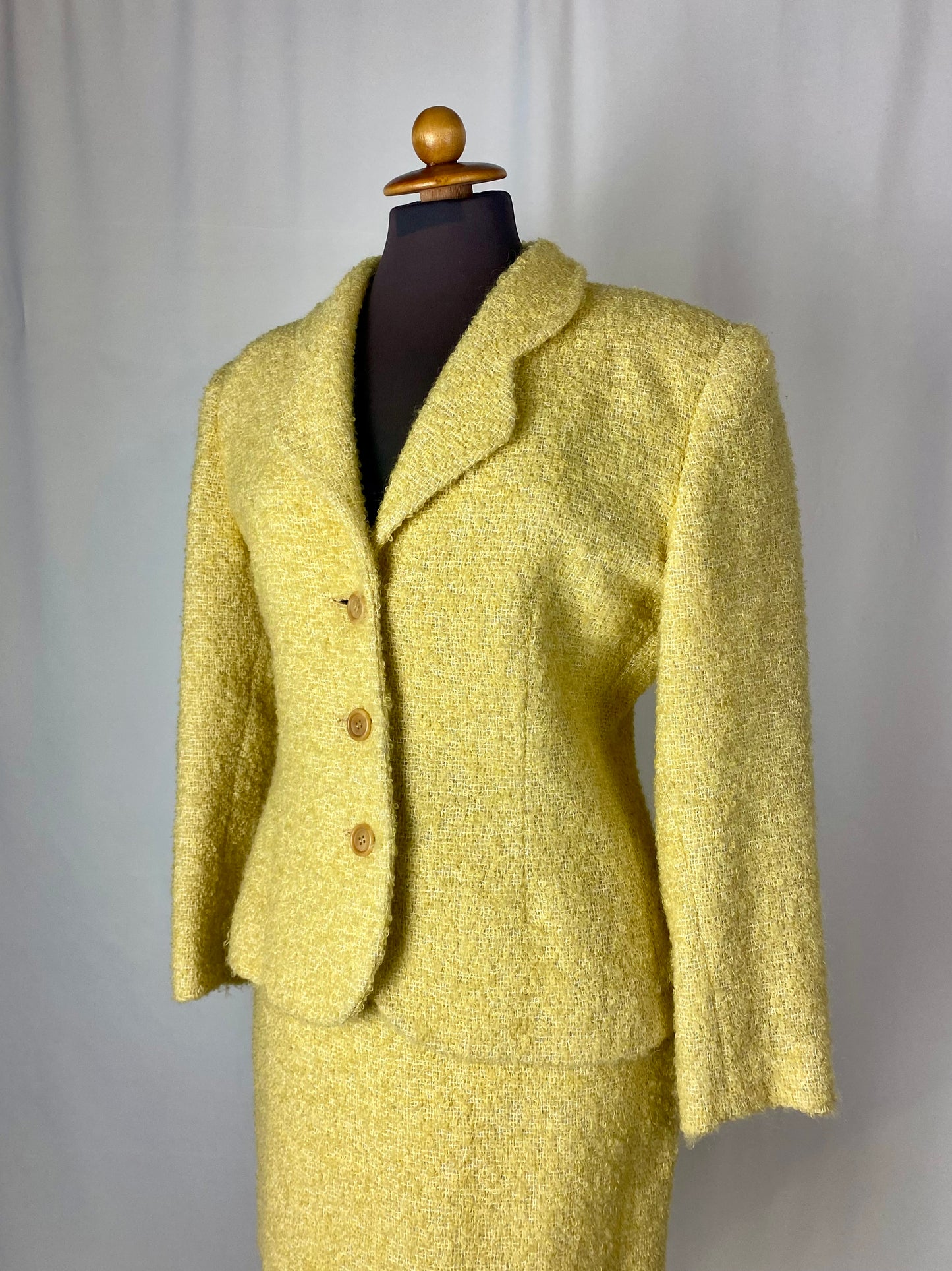Tailleur in bouclé di lana - TG. 38/40