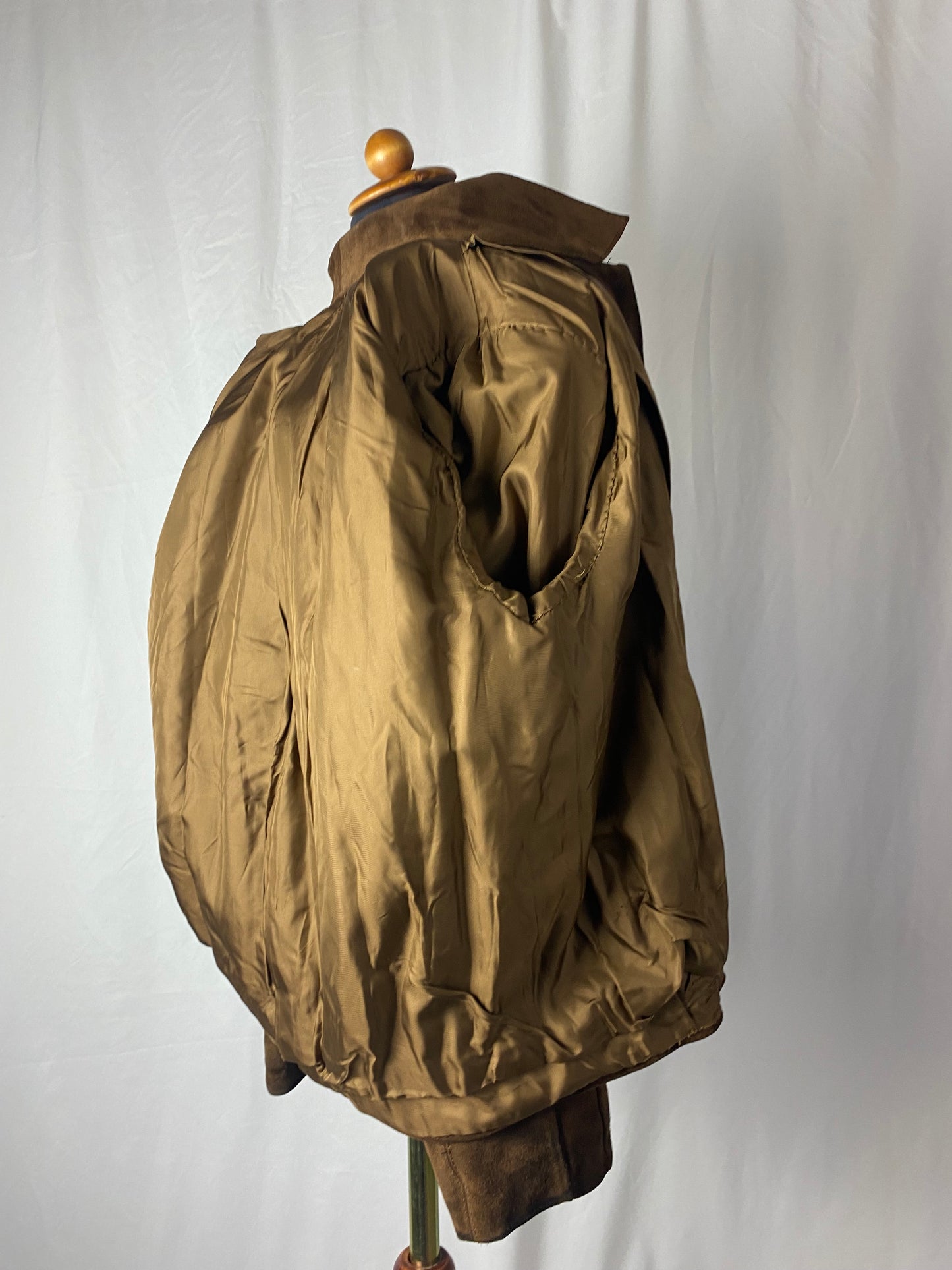 Giacca in camoscio anni ‘80 - Taglia curvy