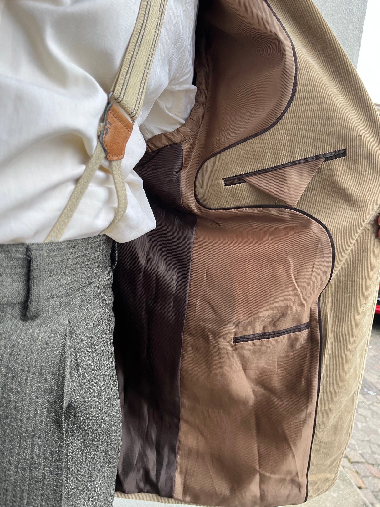Giacca anni '90velluto tg. 56-58