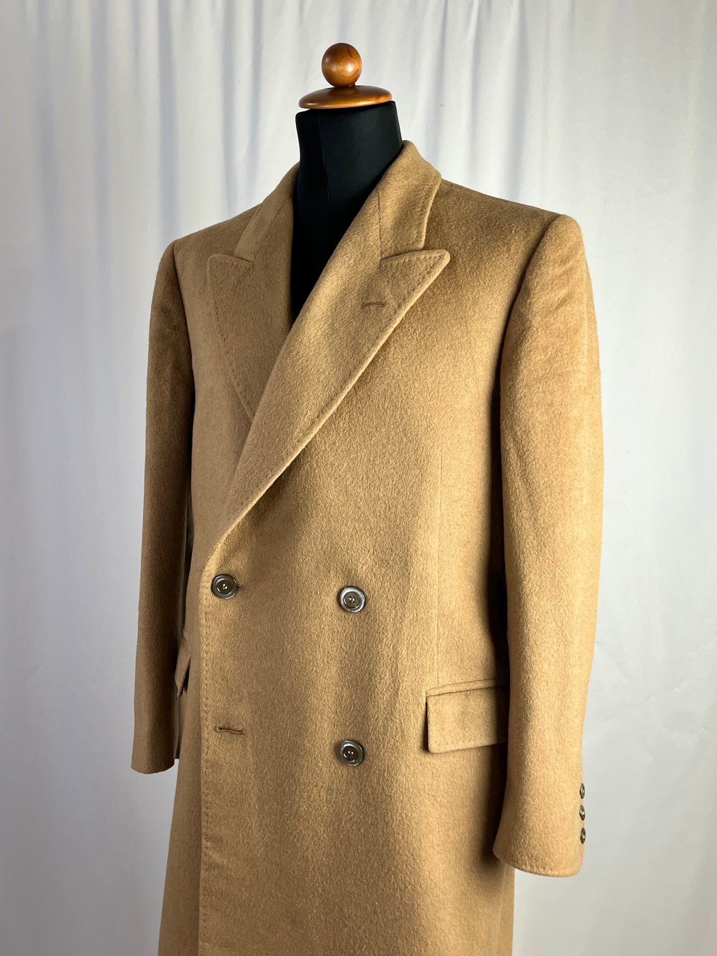 Cappotto doppiopetto anni '60 tg. 46-48