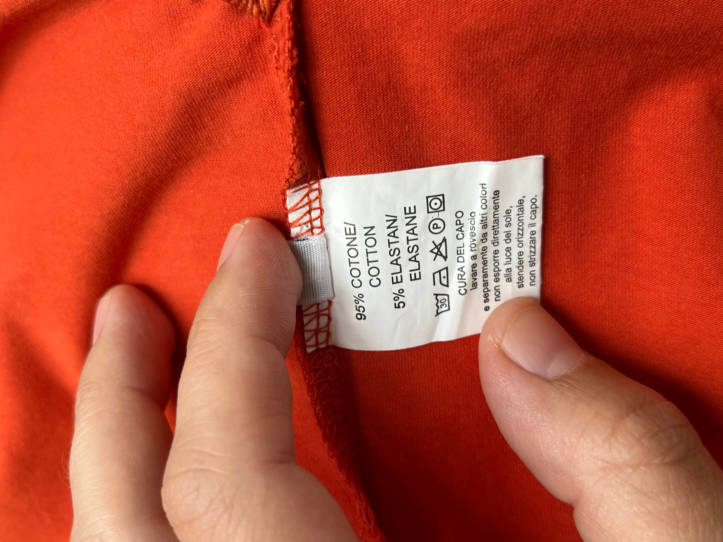 Polo a maniche corte cotone tg. 46