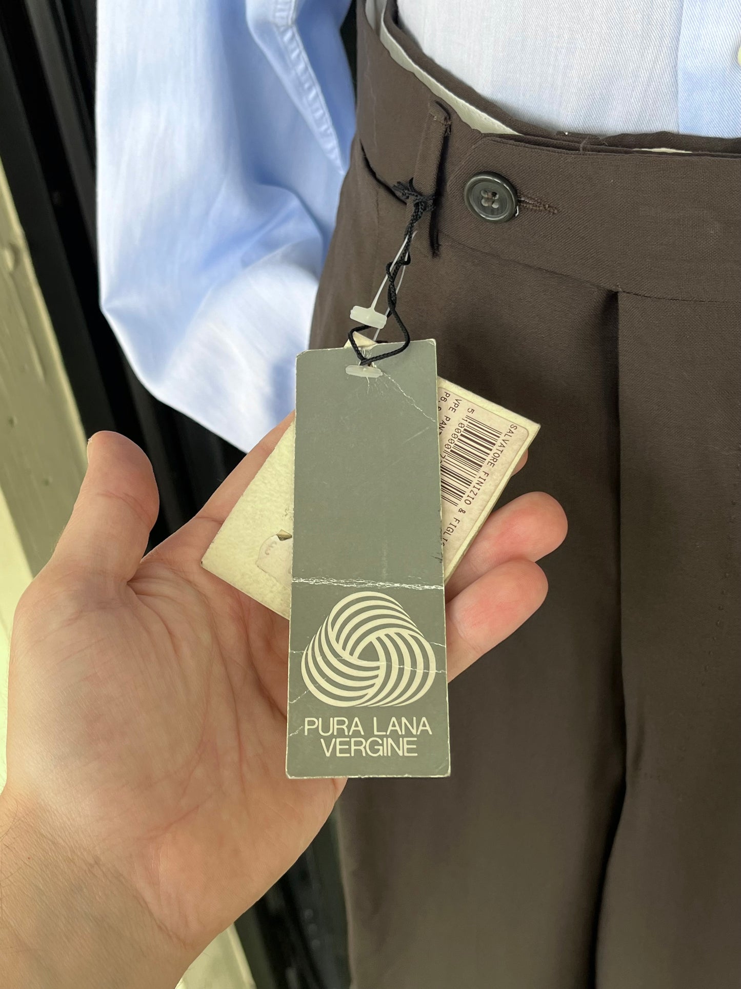 Calzoni in lana NOS tg. 50