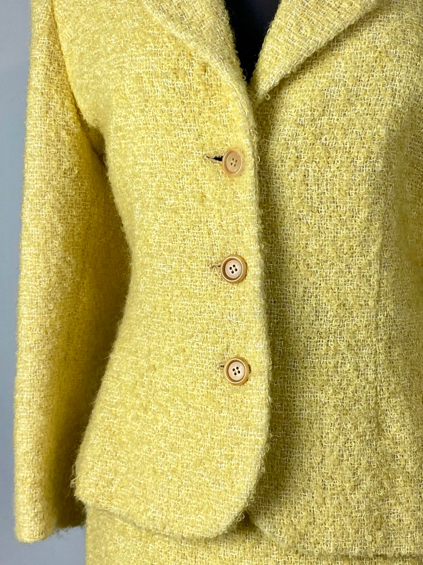 Tailleur in bouclé di lana - TG. 38/40