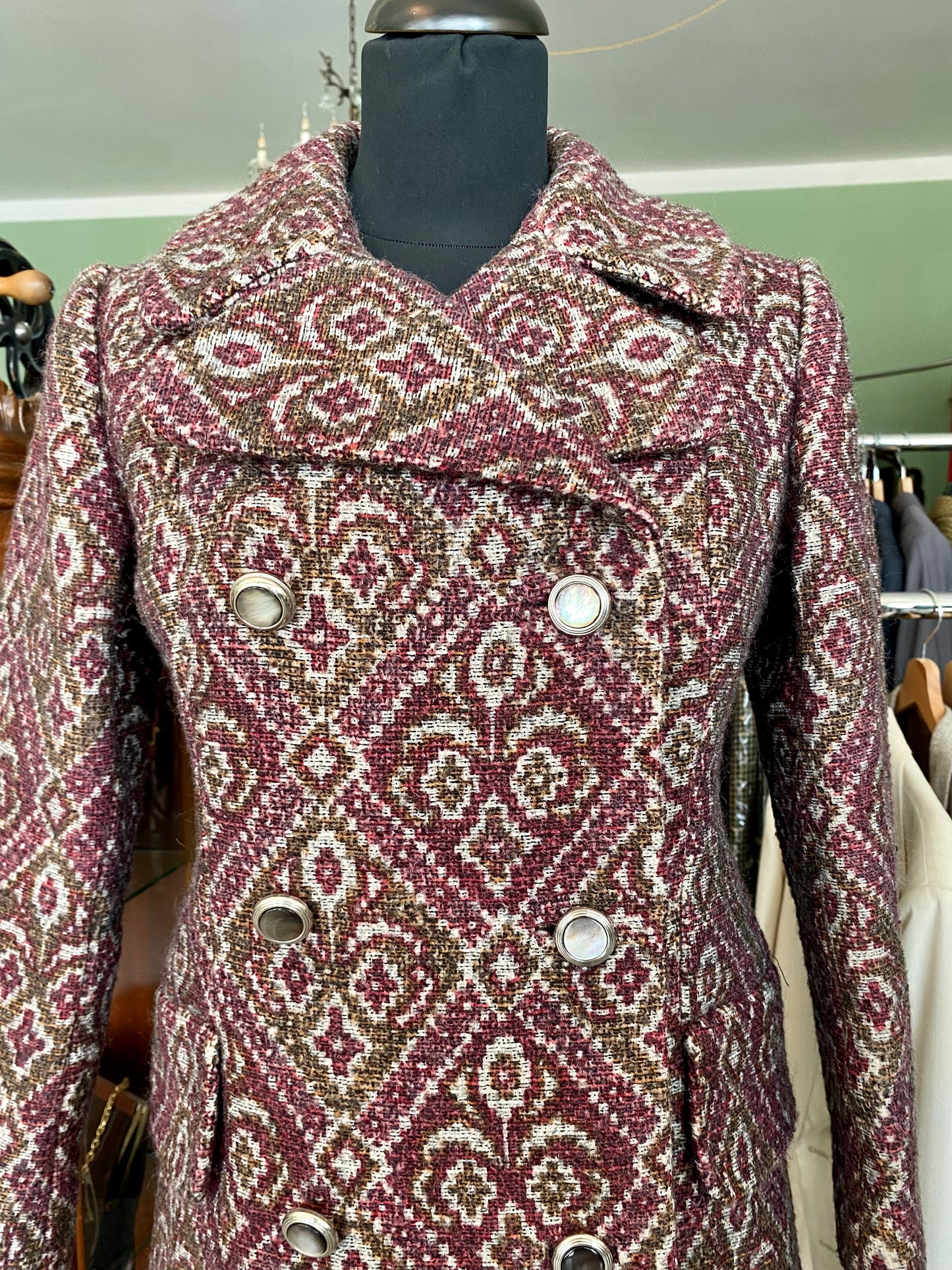 Cappotto anni ‘60 arazzo - TG. 38/40