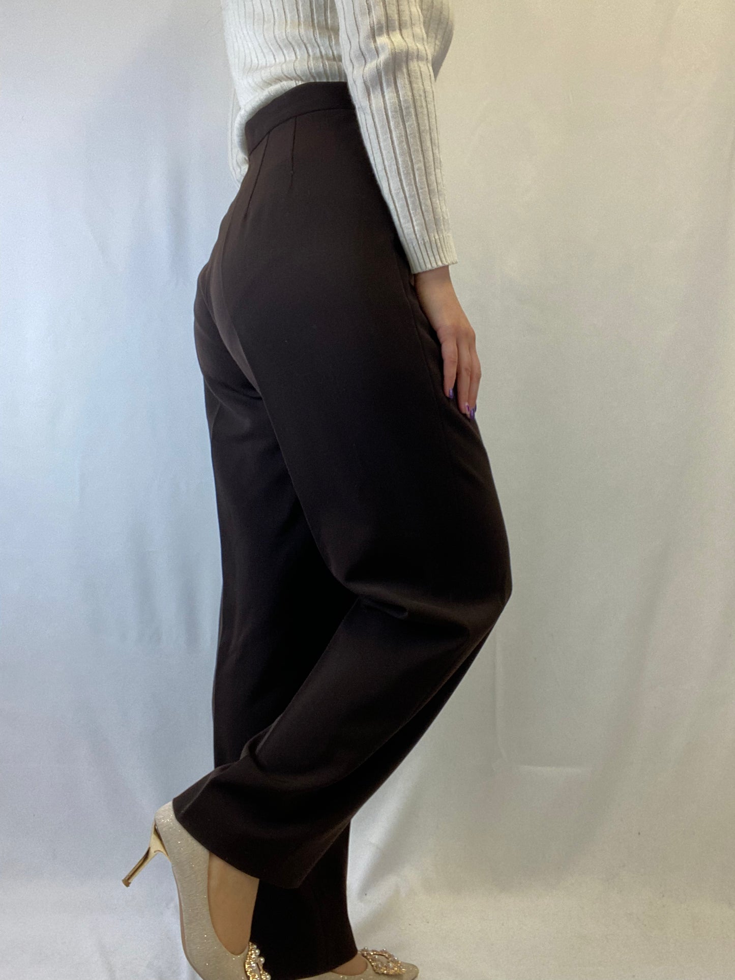 Pantalone classico marrone - TG. 50