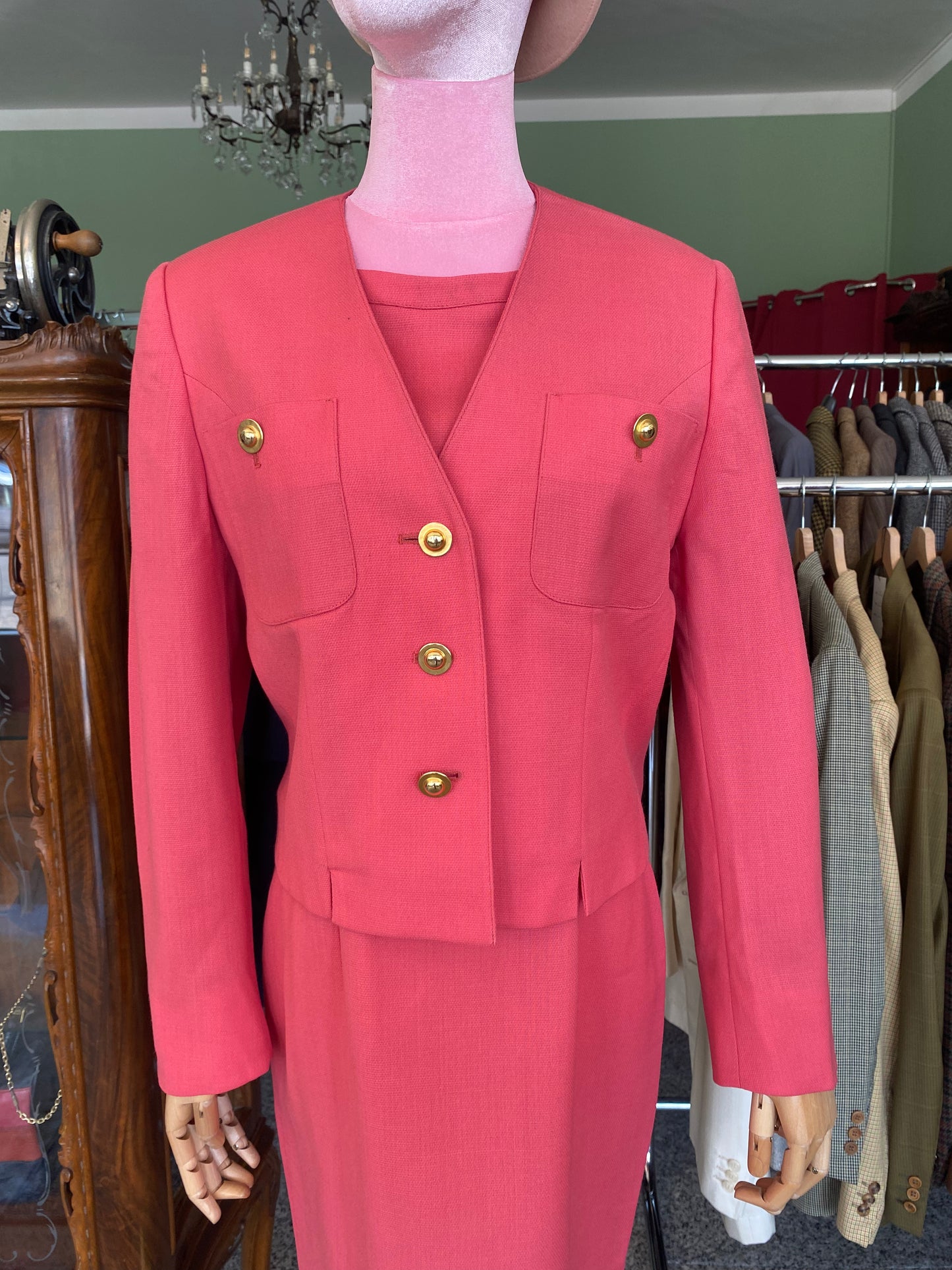 Tailleur rosa Lancetti - TG. 42