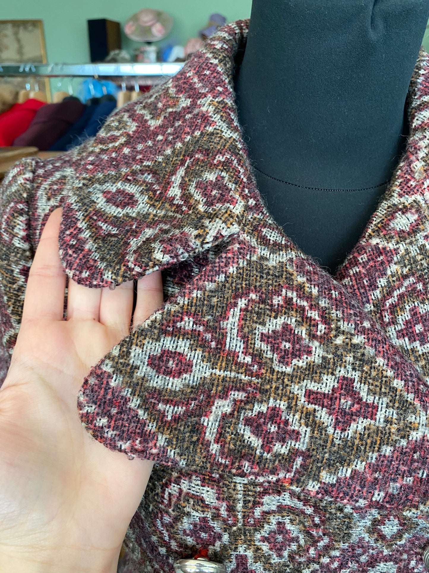 Cappotto anni ‘60 arazzo - TG. 38/40